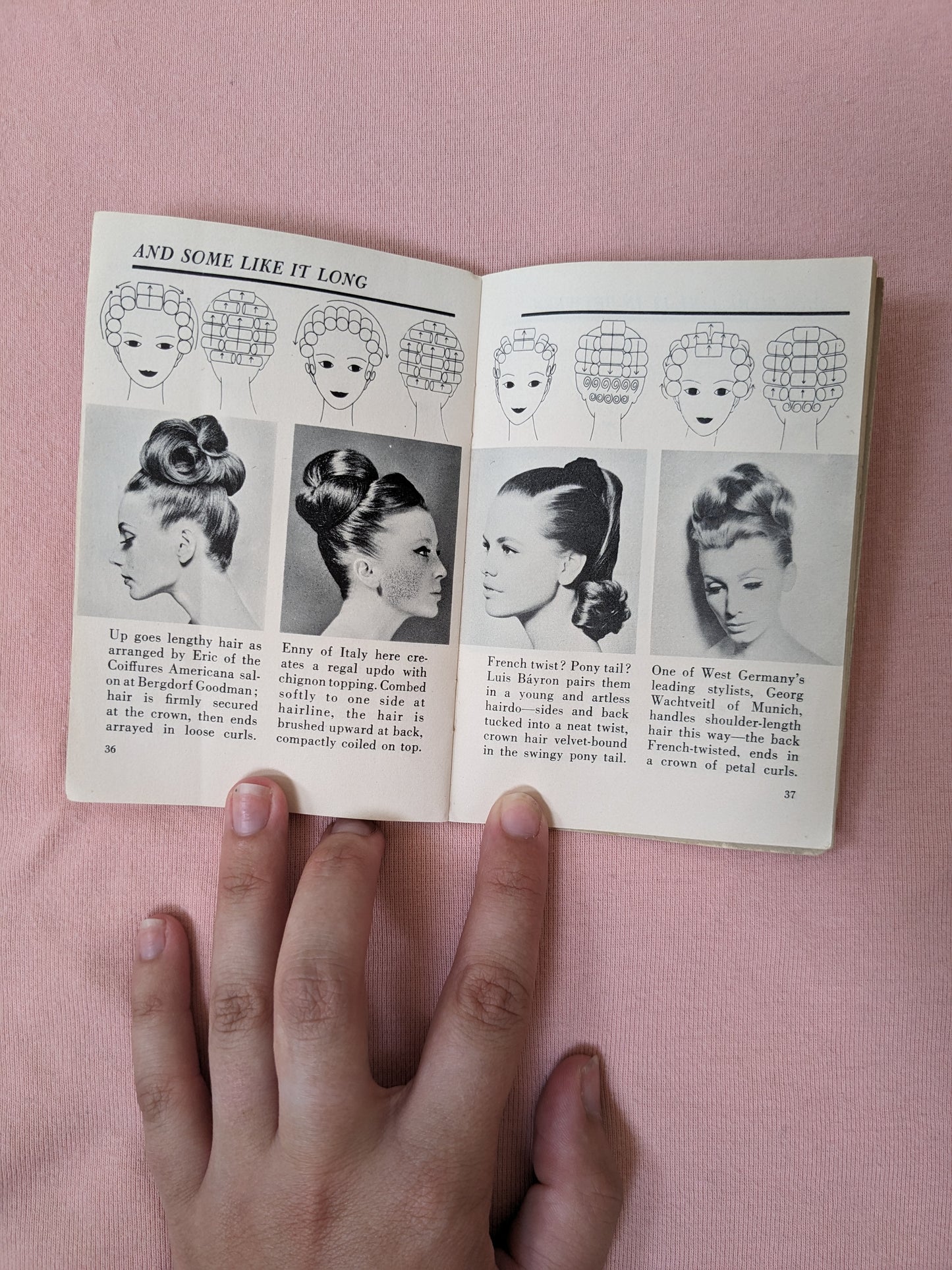 1965 hair styling book