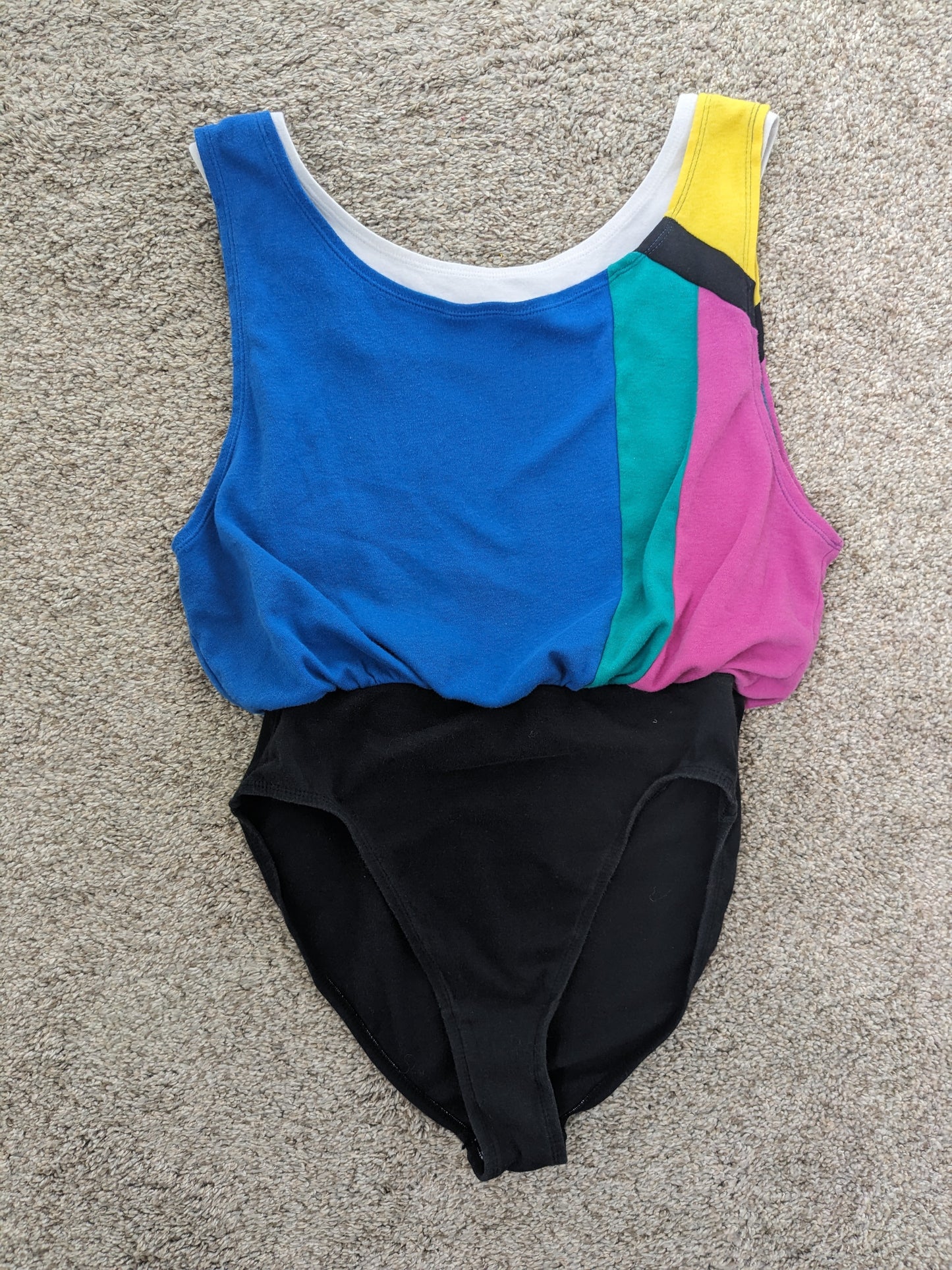 1980s aerobic leotard