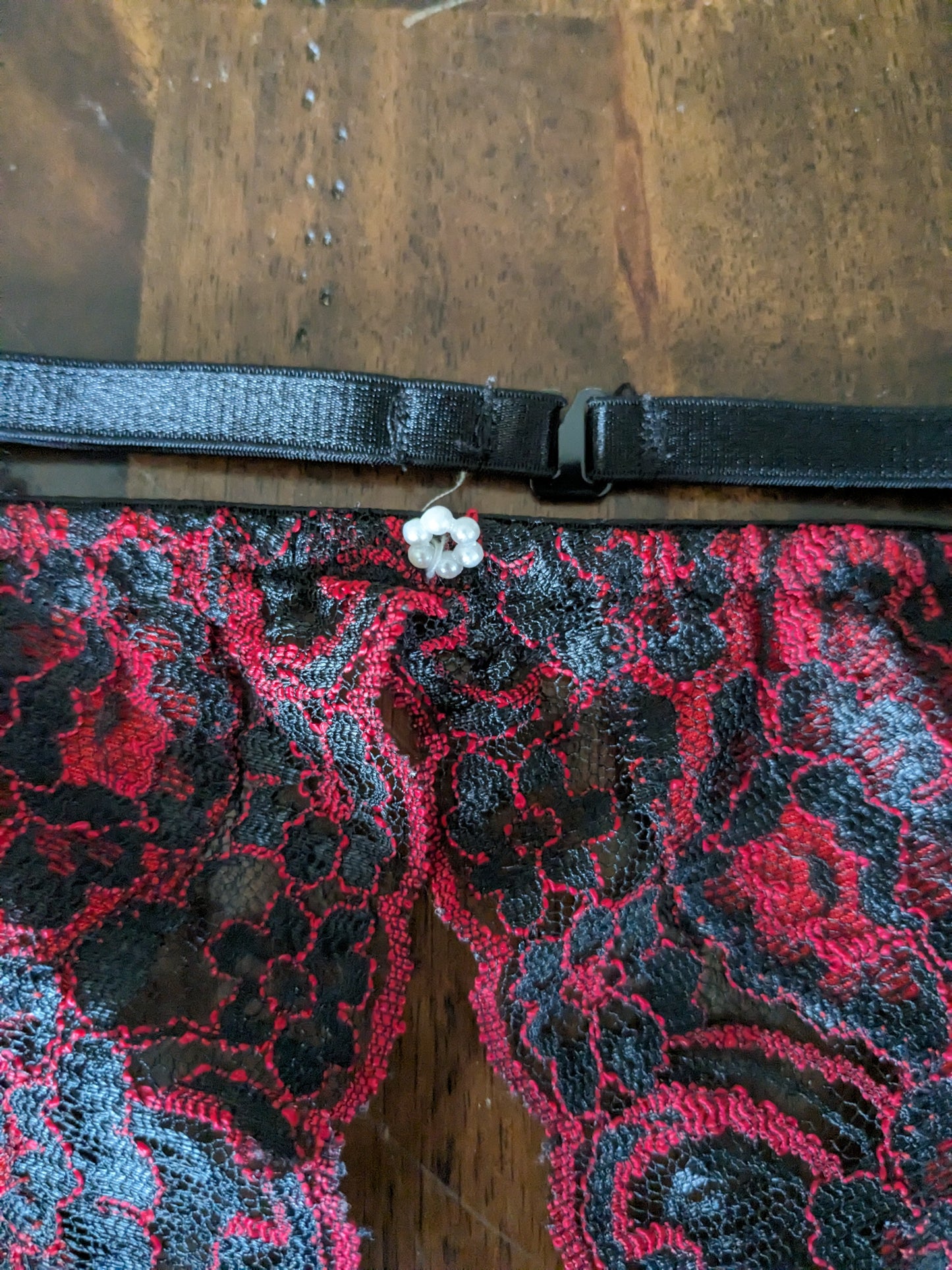 1980s panty & garter belt set