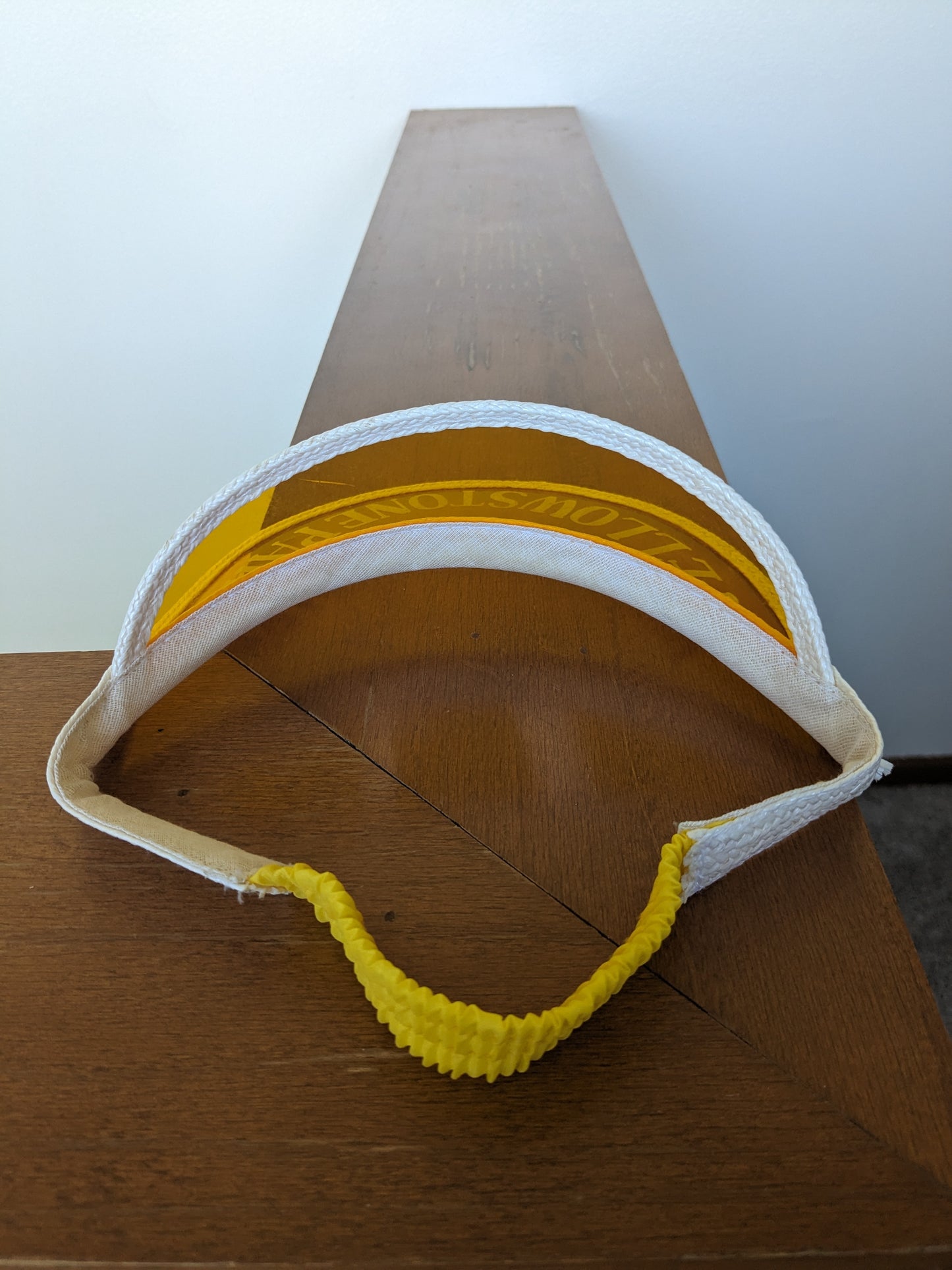 1970s yellow visor