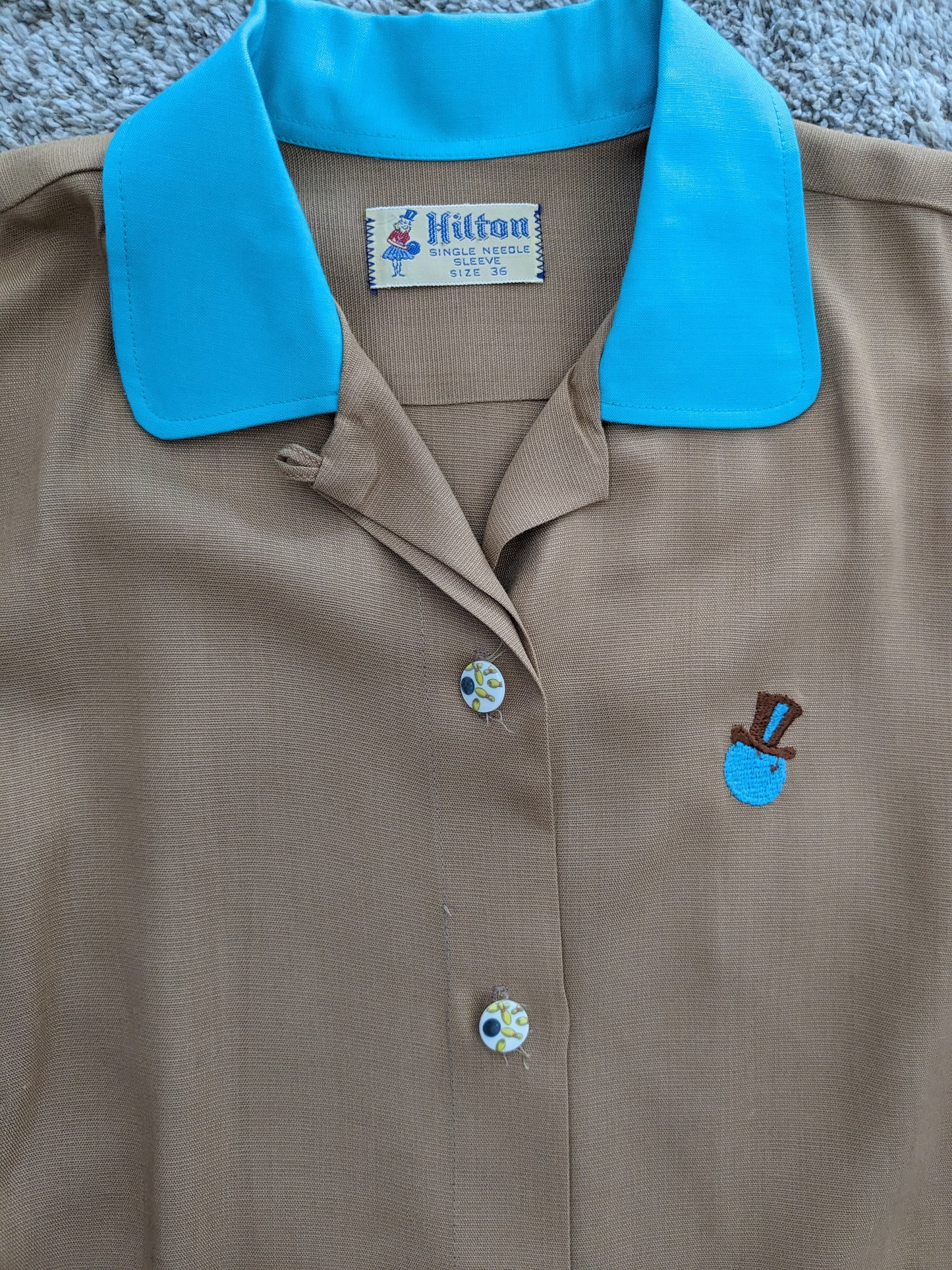 1950s bowling shirt