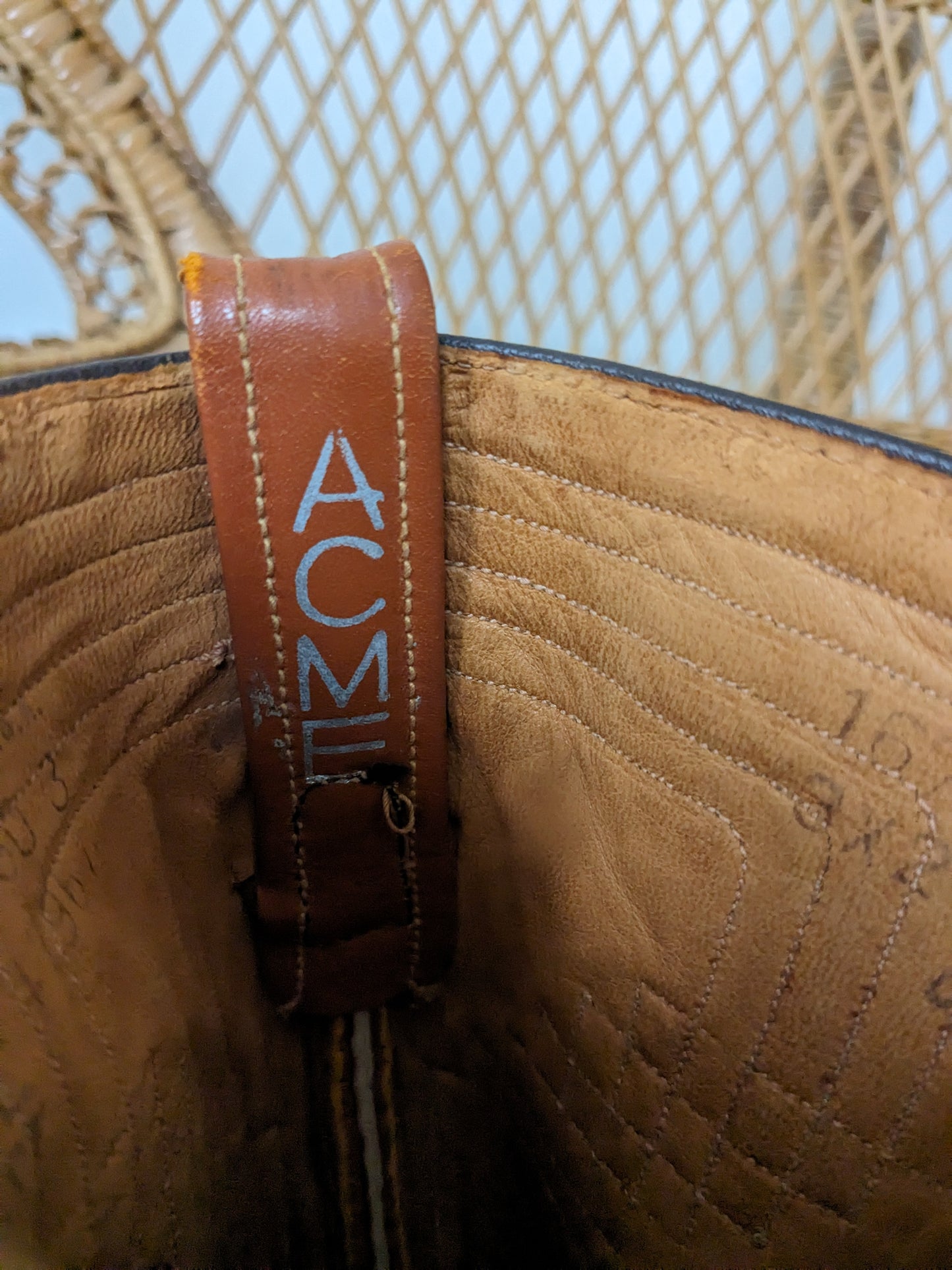 1970s Acme two-tone boots