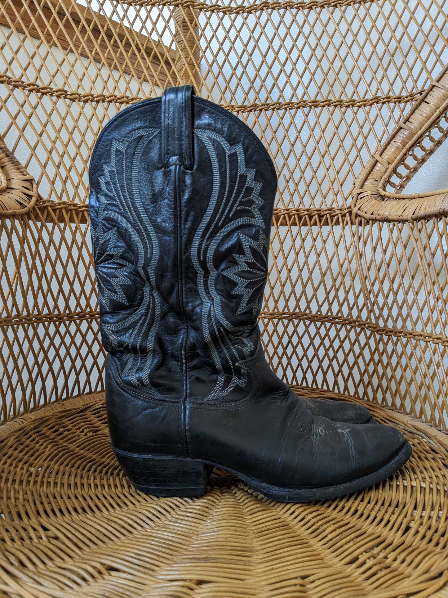 1970s Tony Lama black label boots