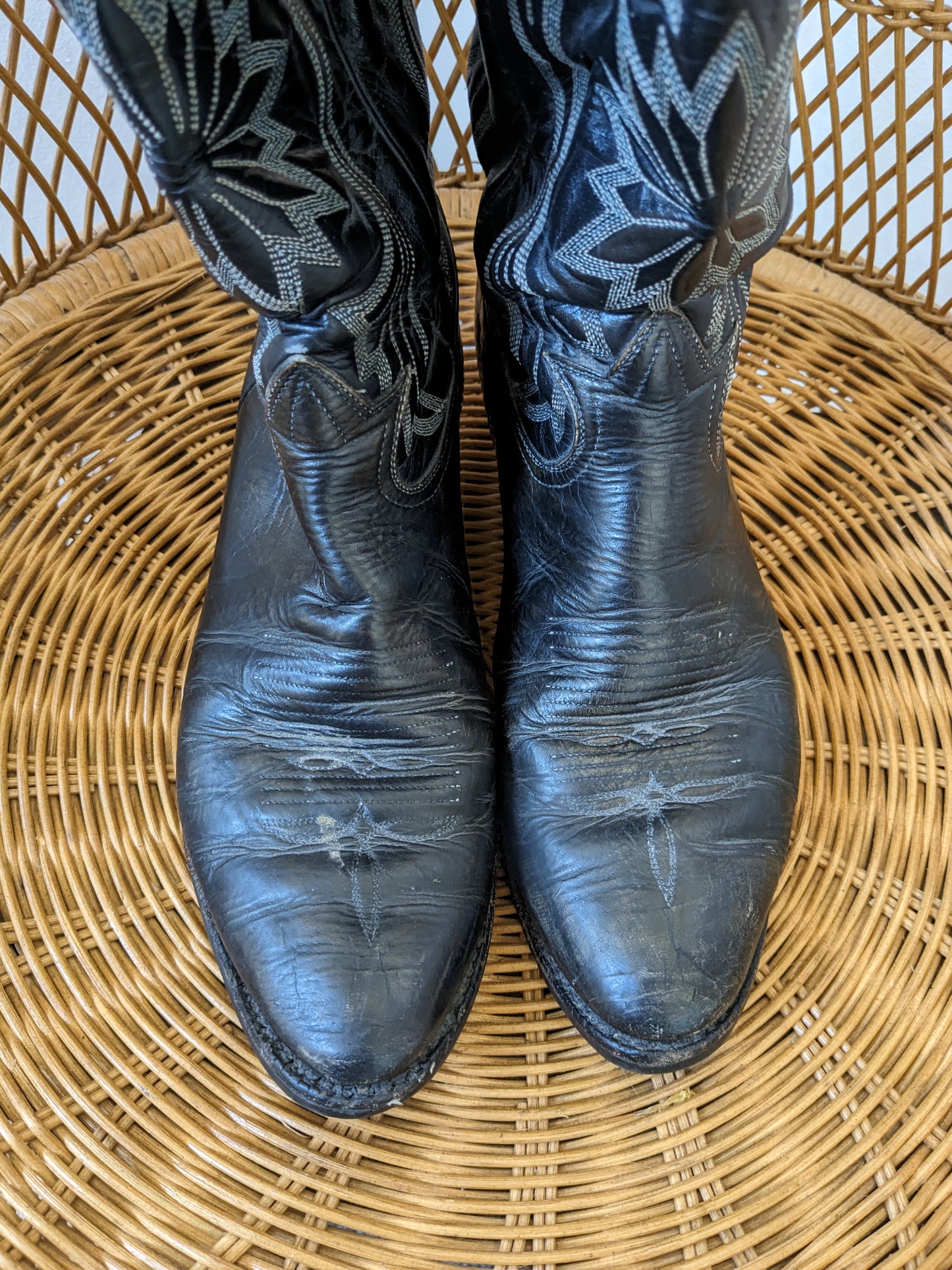 1970s Tony Lama black label boots