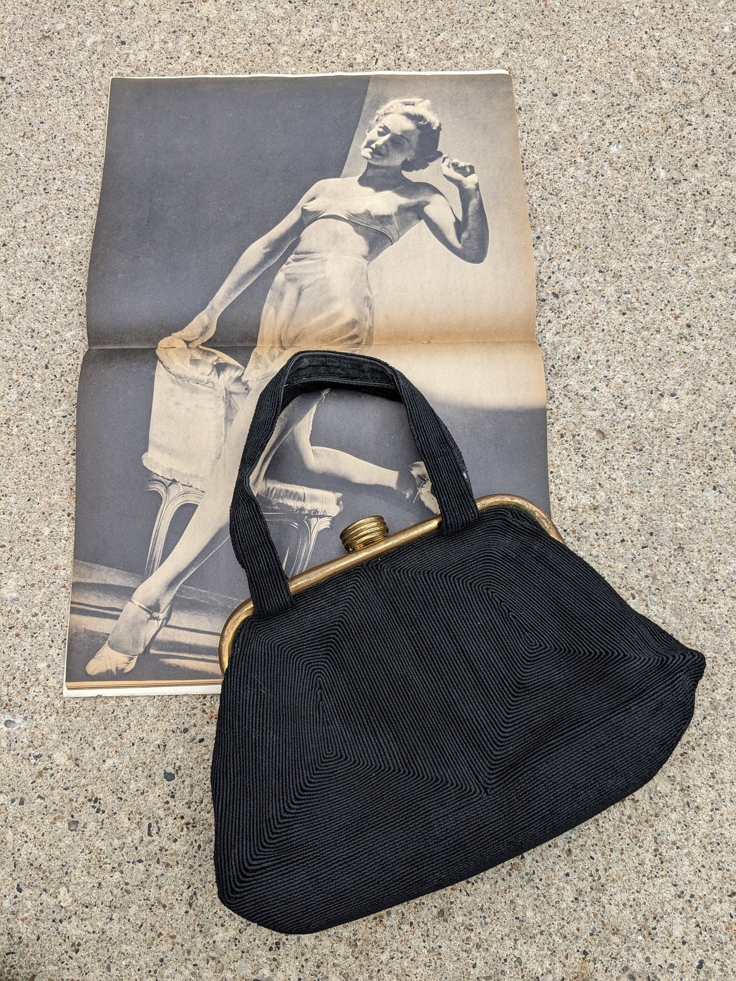 1930s original Corde purse