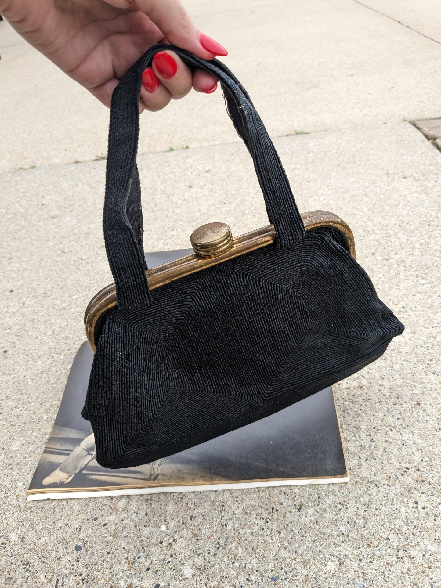 1930s original Corde purse