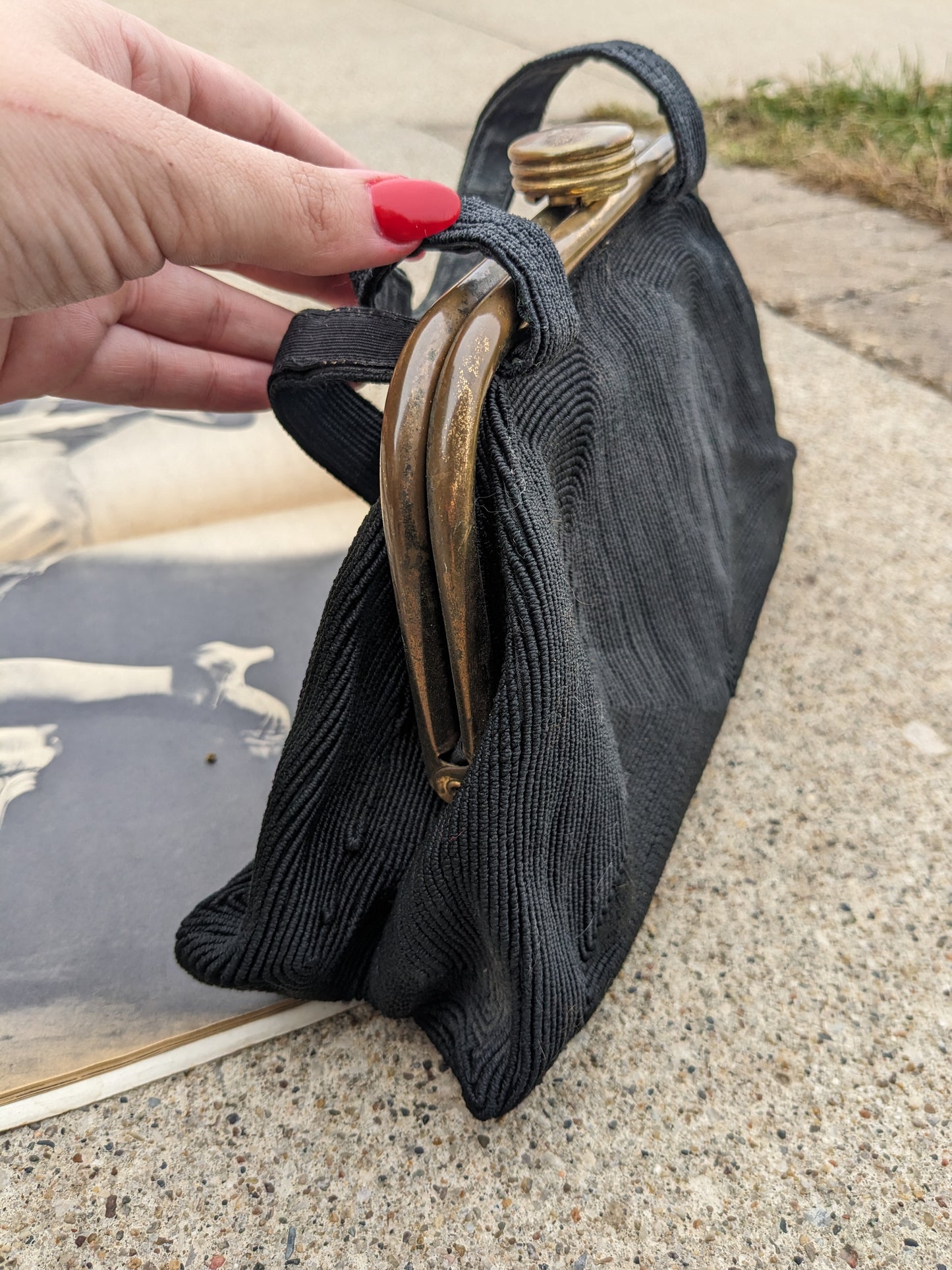 1930s original Corde purse