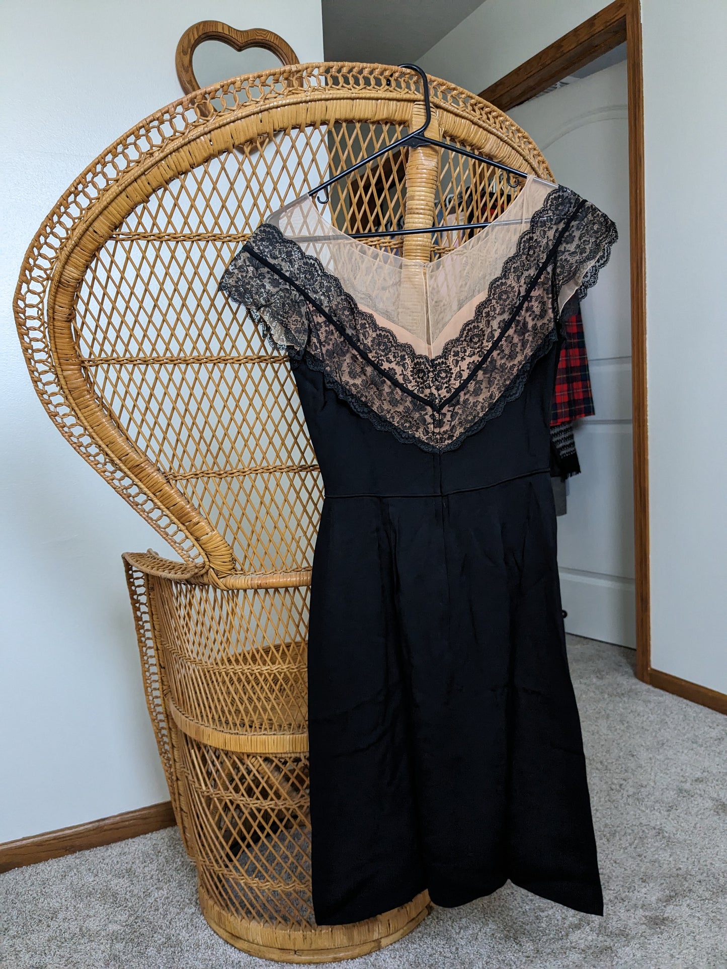 1950s Peggy Hunt cocktail dress