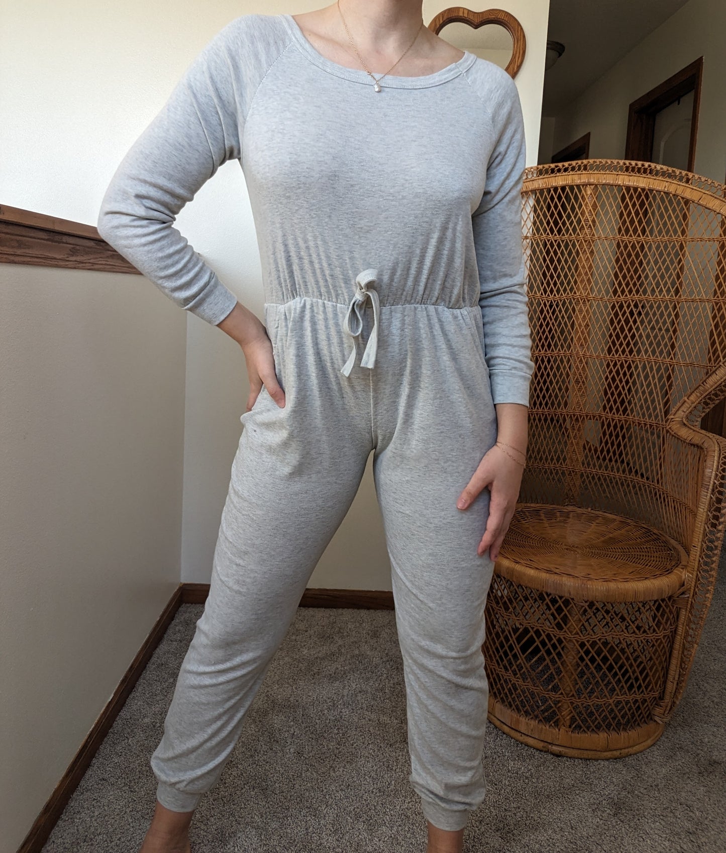 1980s sweatshirt jumpsuit