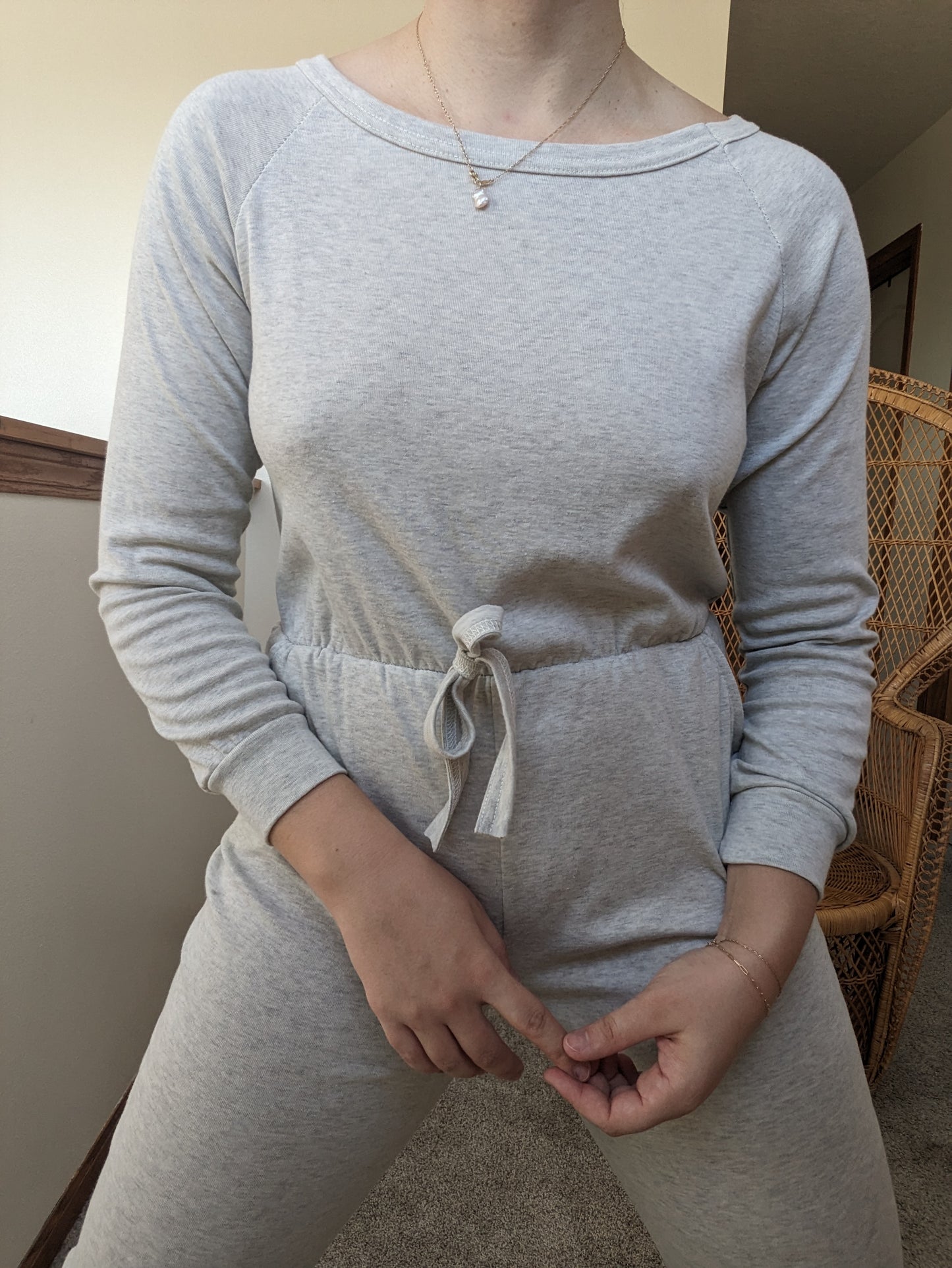 1980s sweatshirt jumpsuit