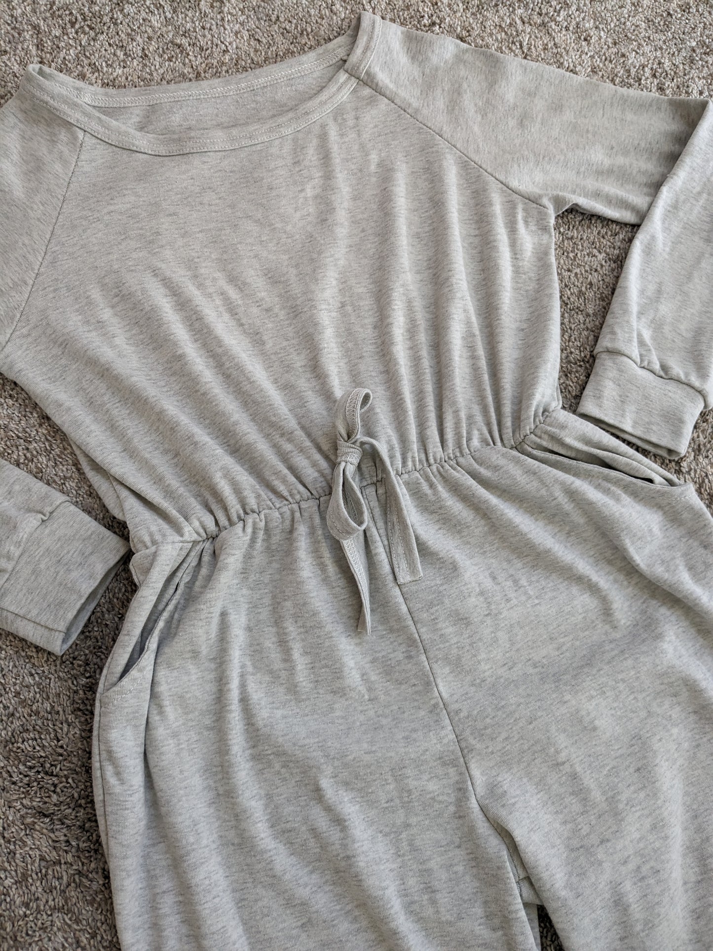 1980s sweatshirt jumpsuit