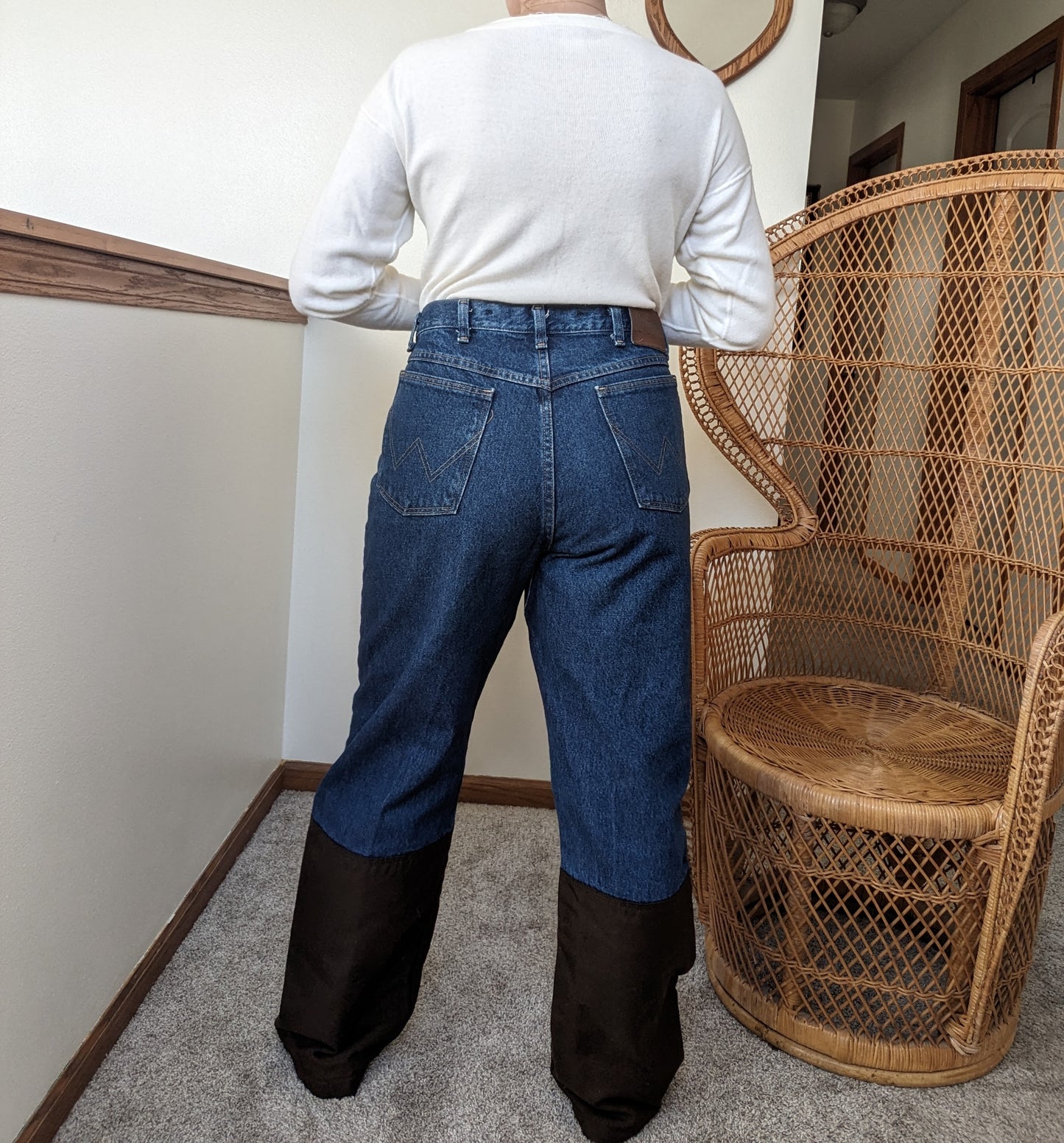 1990s Wrangler hunting jeans