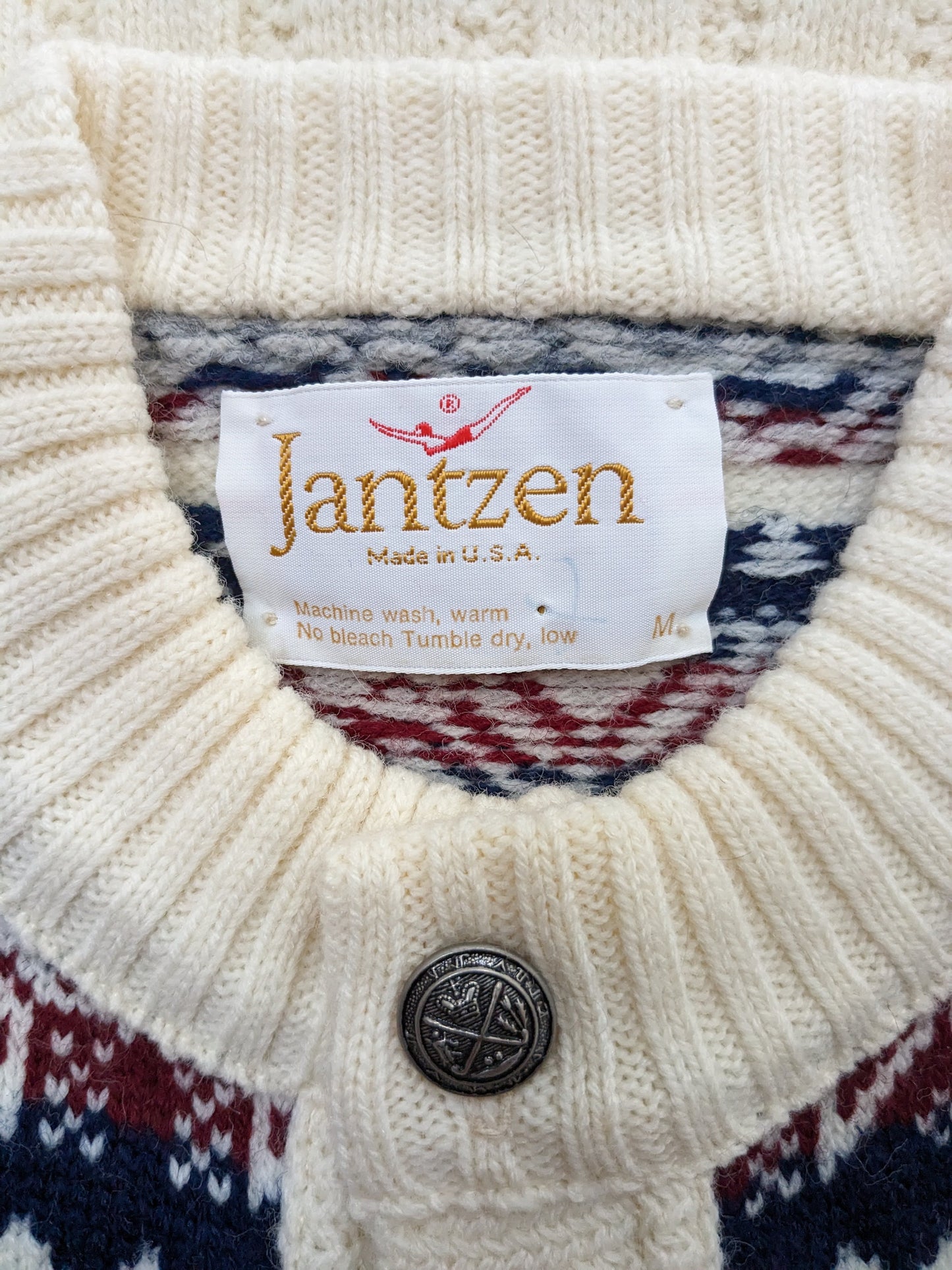 1960s Jantzen cardigan sweater