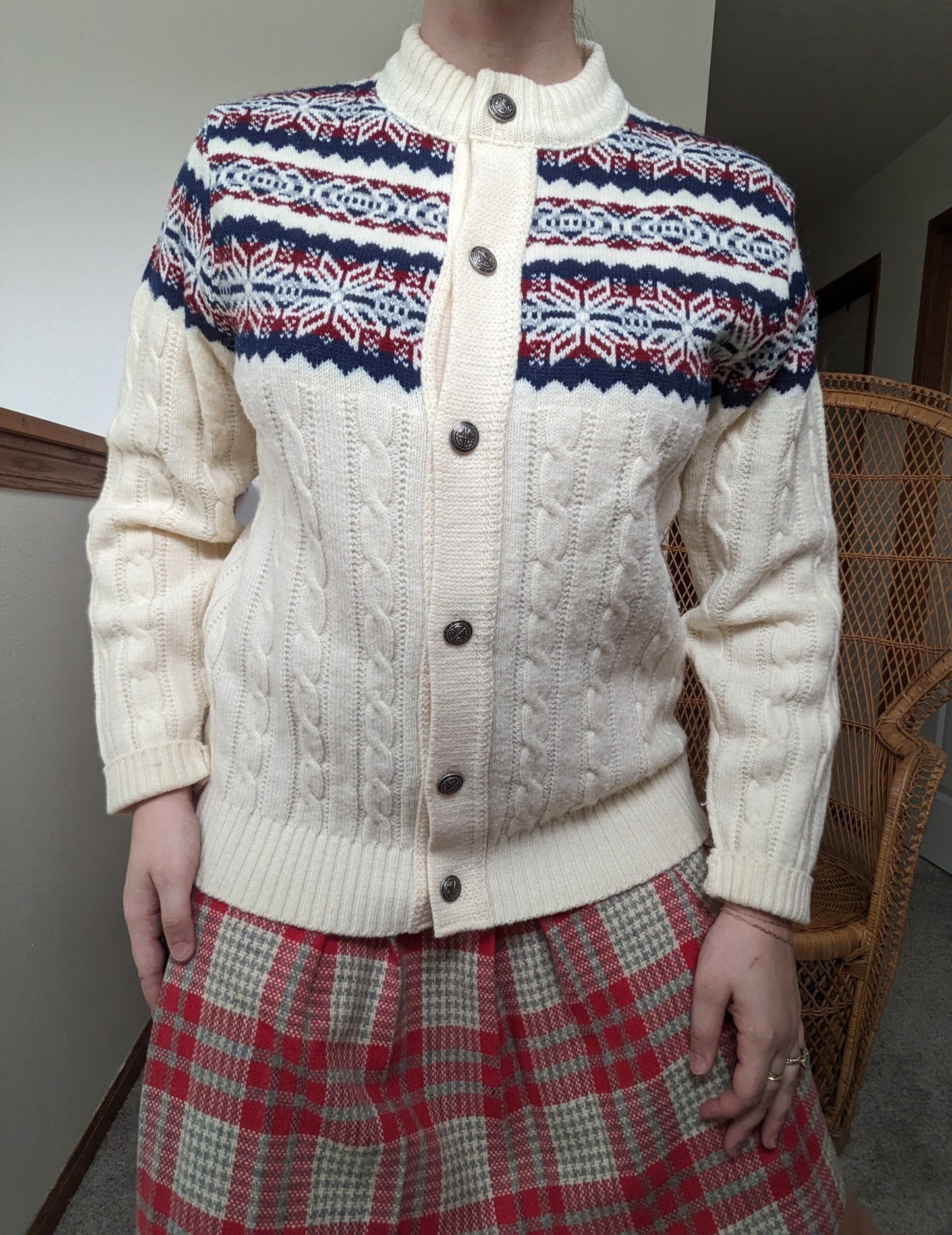 1960s Jantzen cardigan sweater