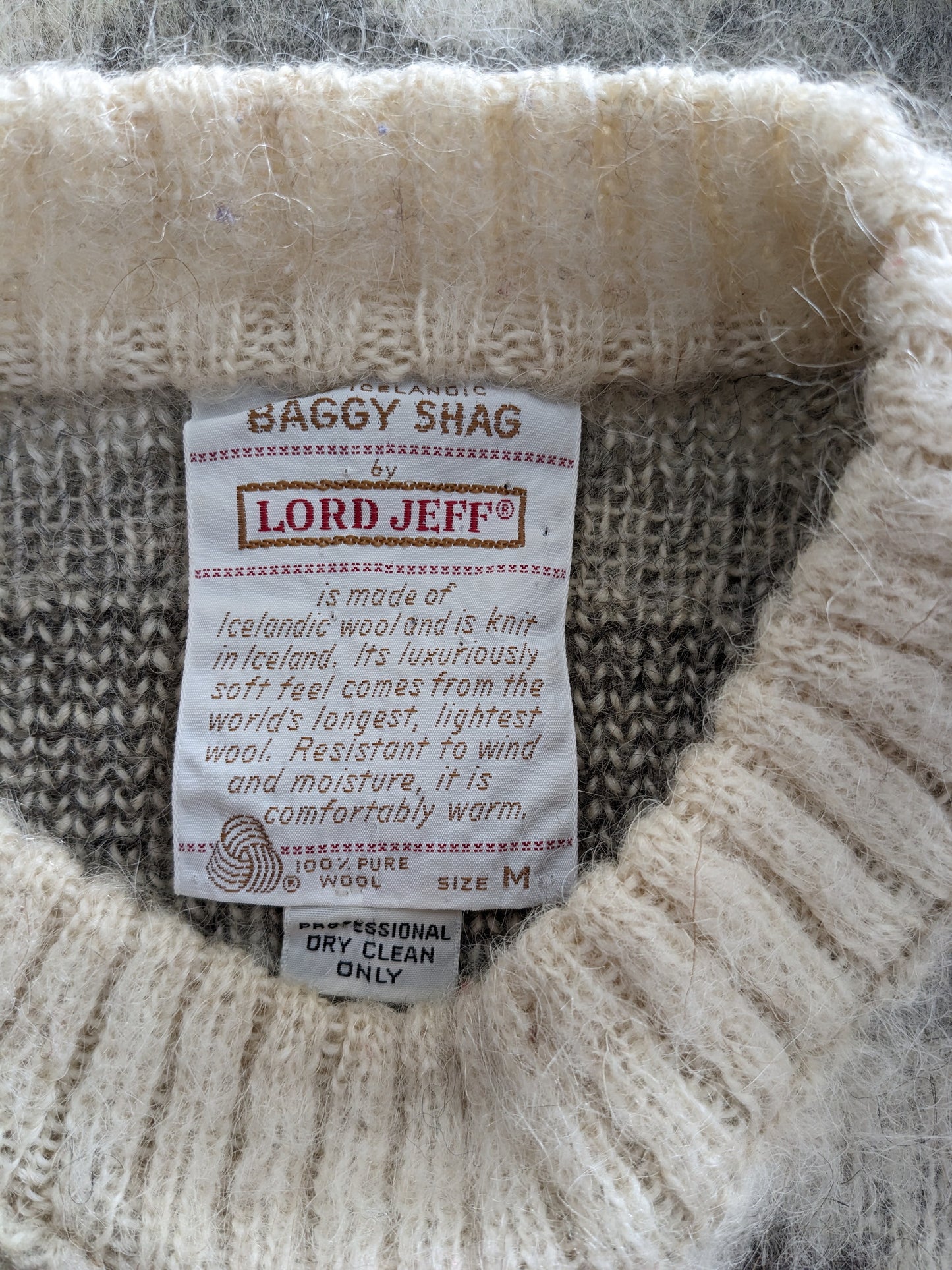 1960s Icelandic wool sweater