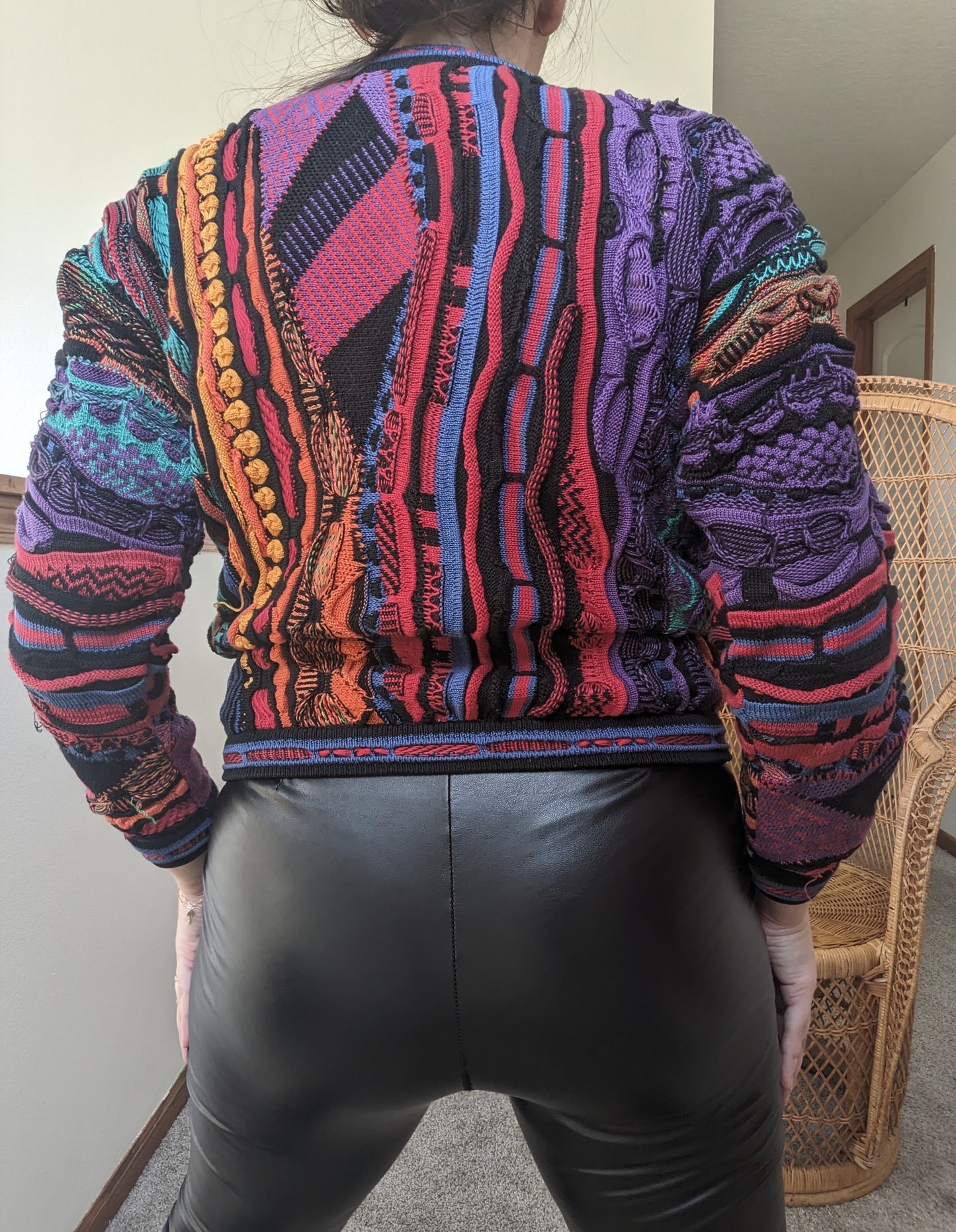 1990s Coogi style sweater