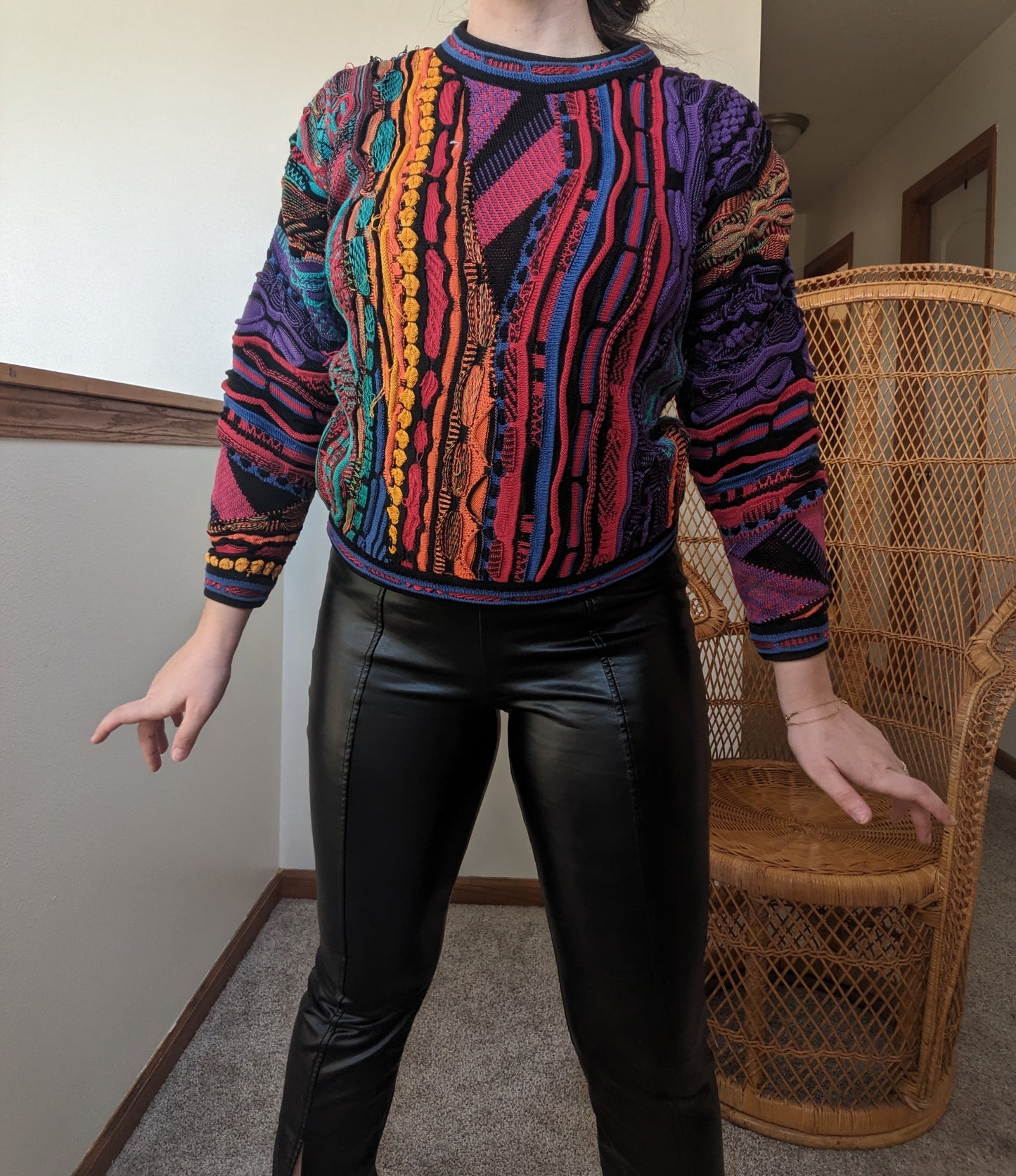 1990s Coogi style sweater