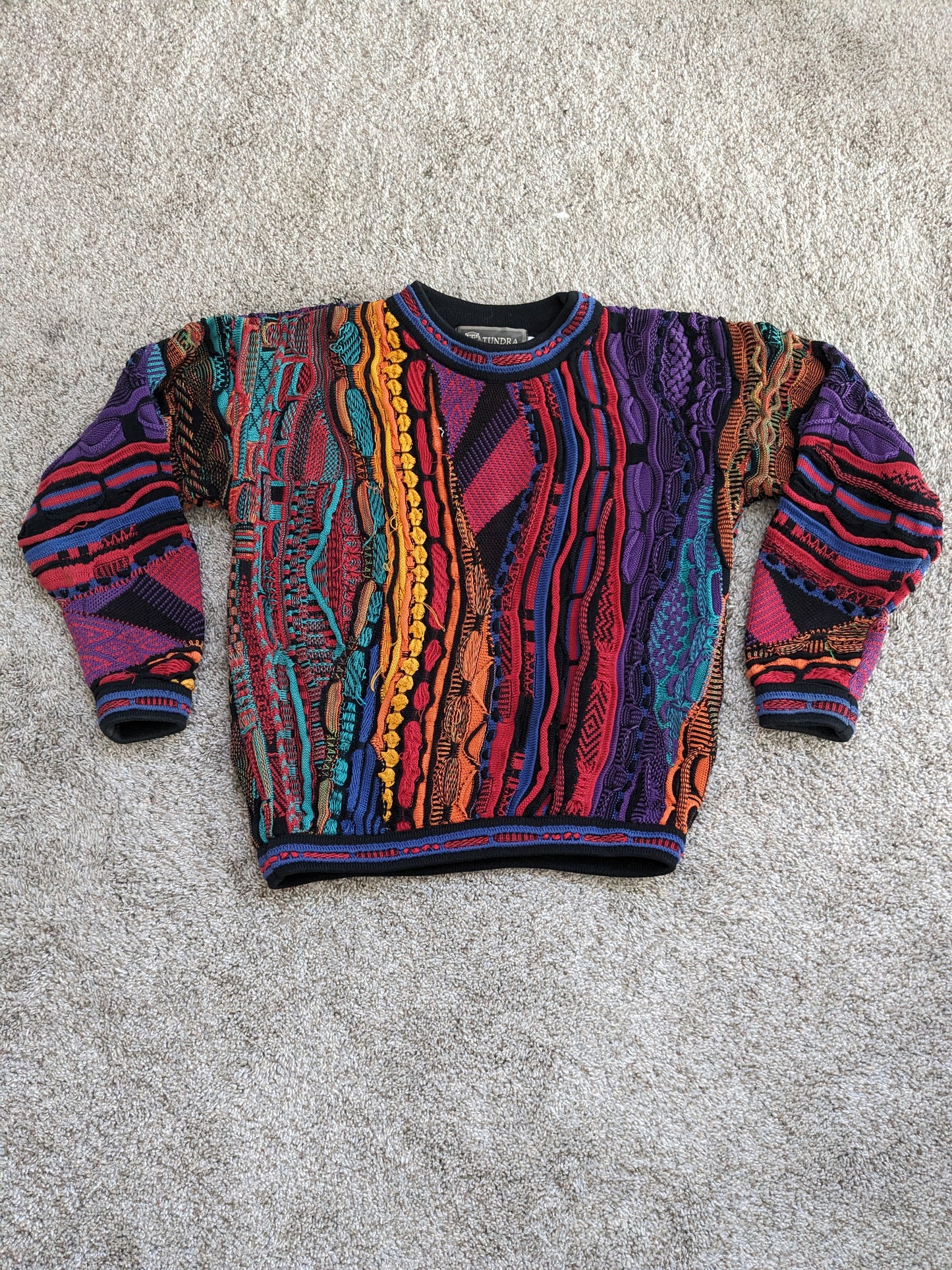 1990s Coogi style sweater