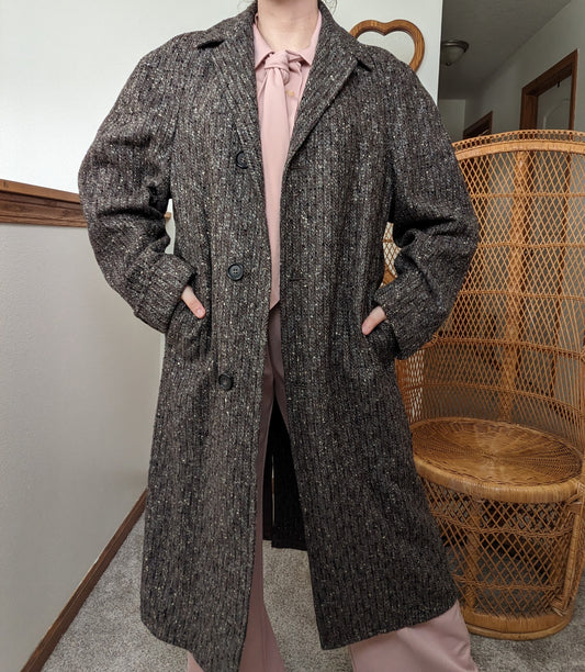 1970s wool men's coat