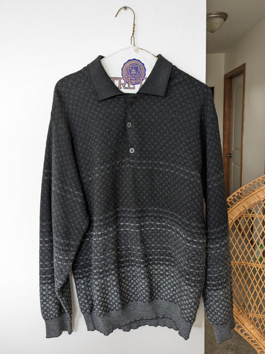 1990s Italian collared sweater