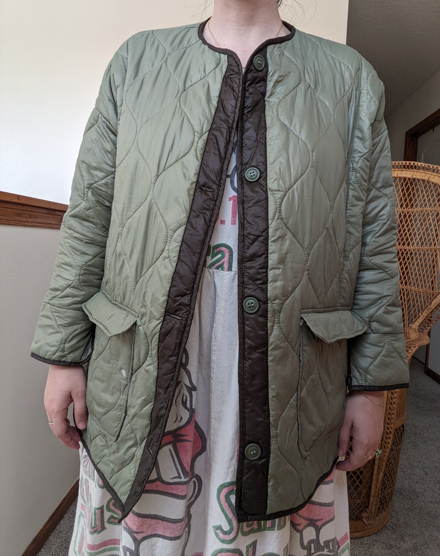 Modern Army liner style jacket