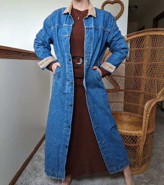 1970s Levi's denim duster