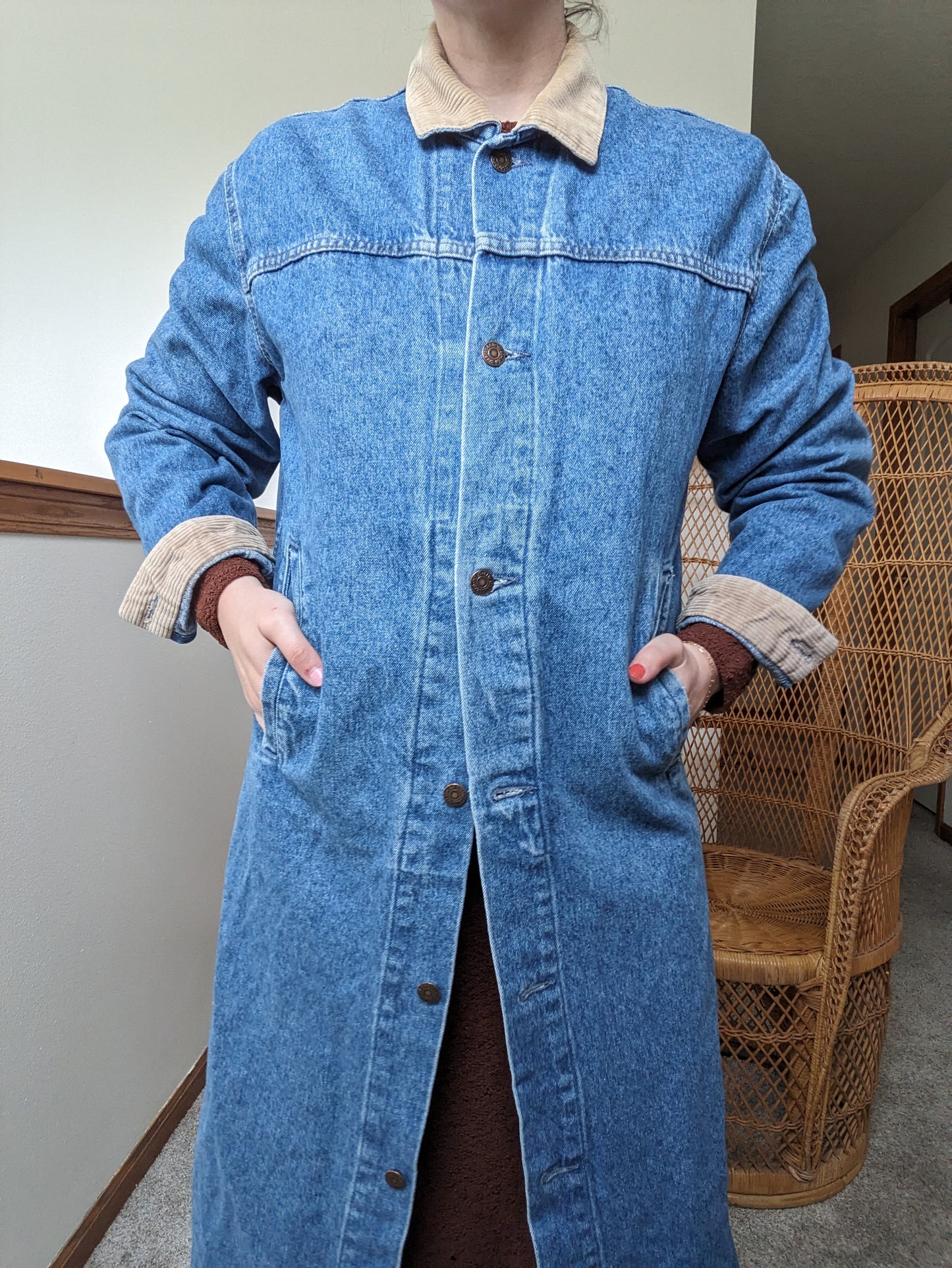 1970s Levi's denim duster