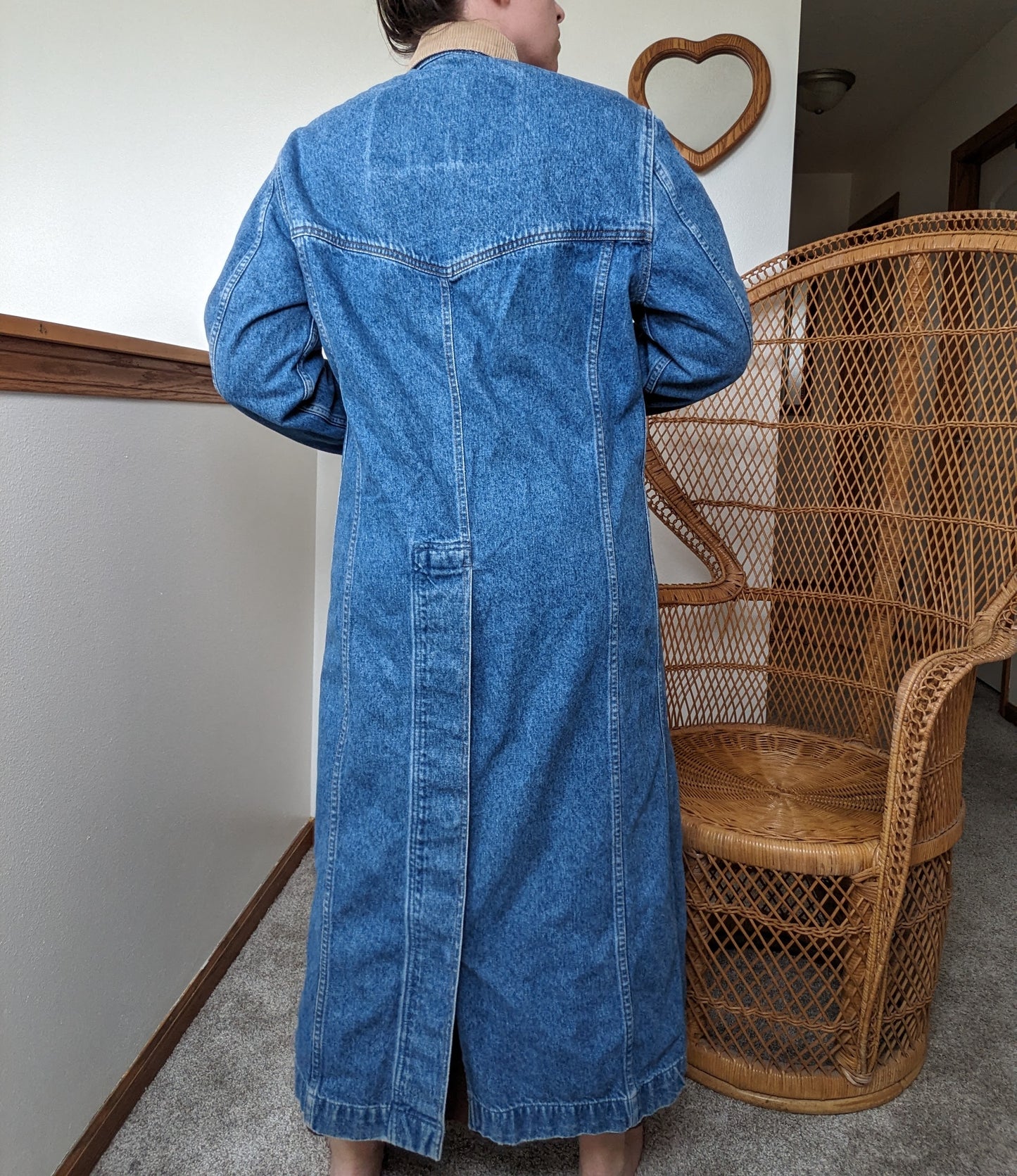 1970s Levi's denim duster