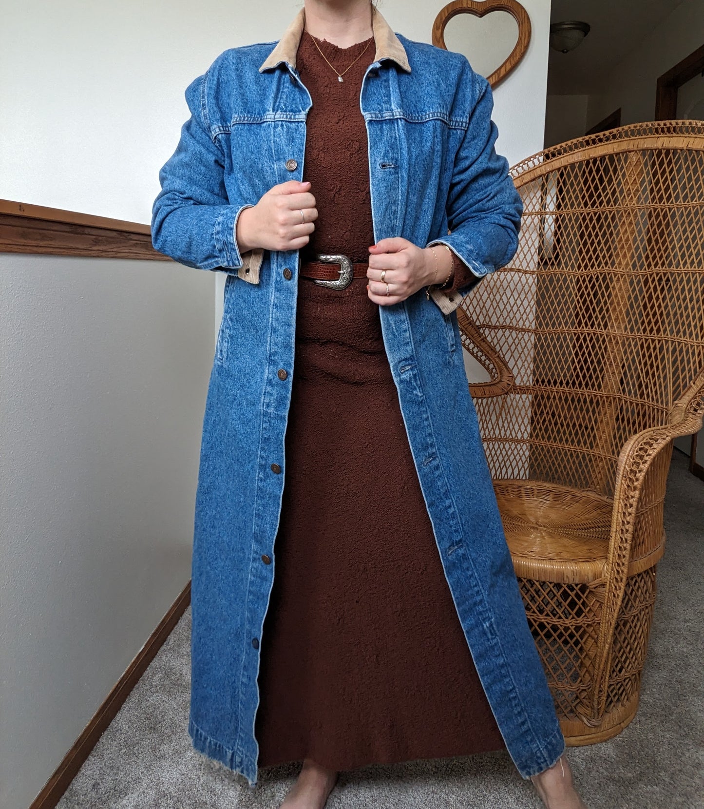 1970s Levi's denim duster