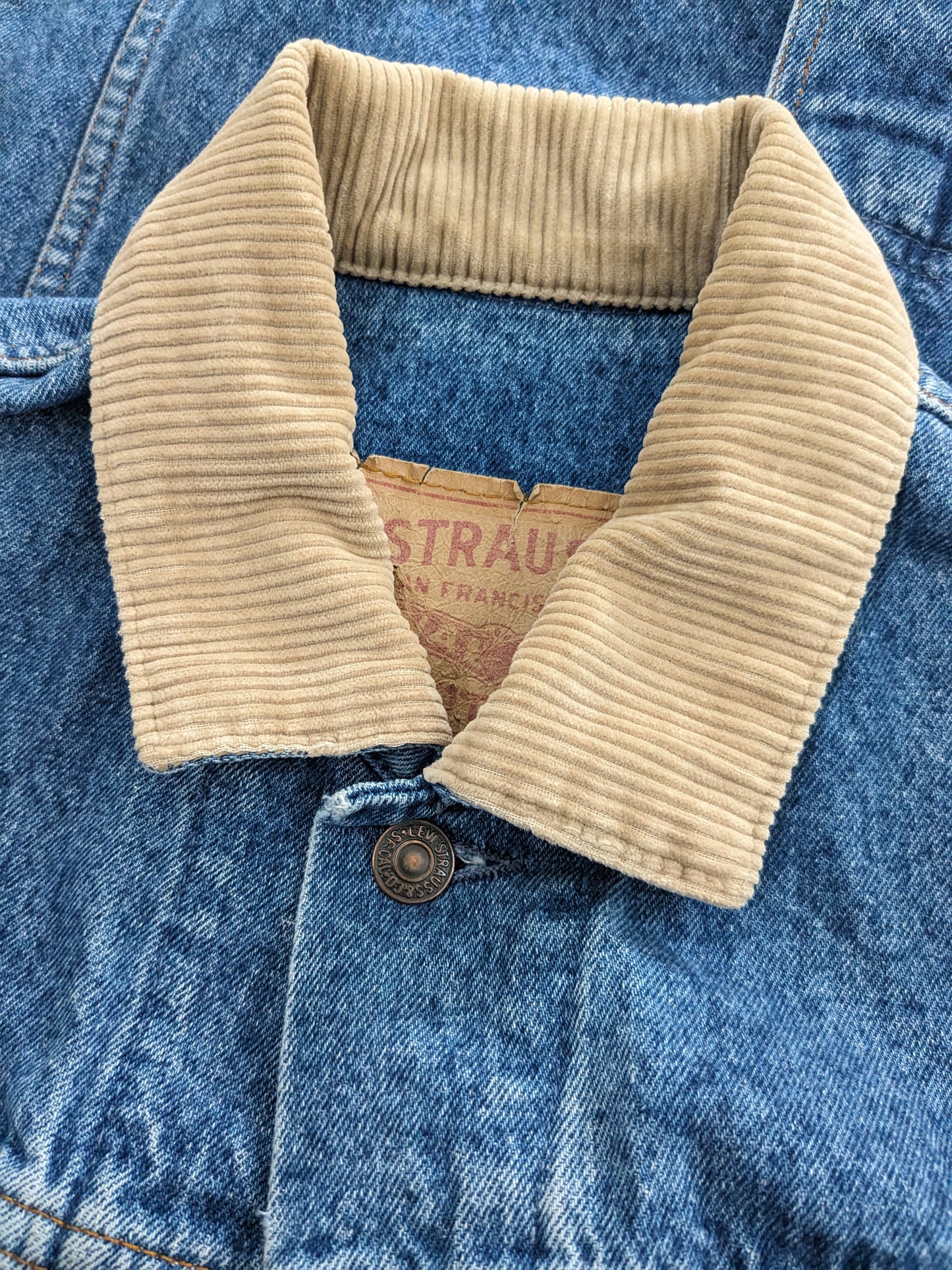 1970s Levi's denim duster