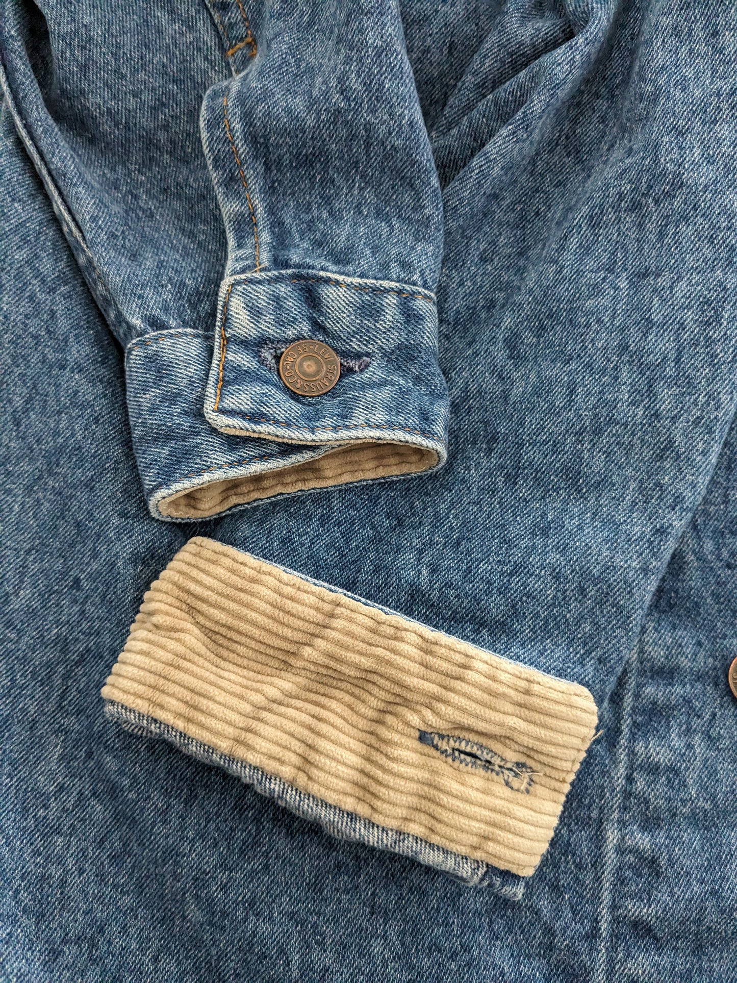 1970s Levi's denim duster