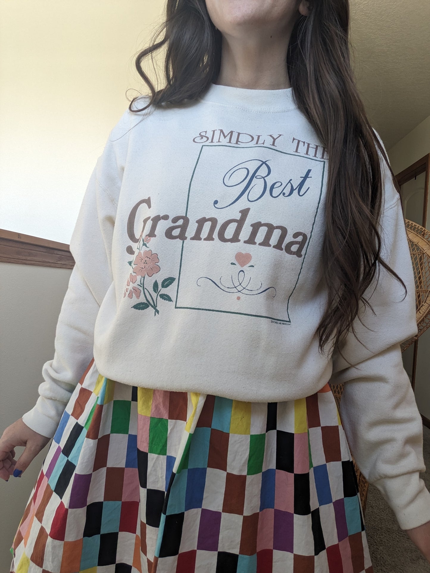 1990s Grandma crewneck