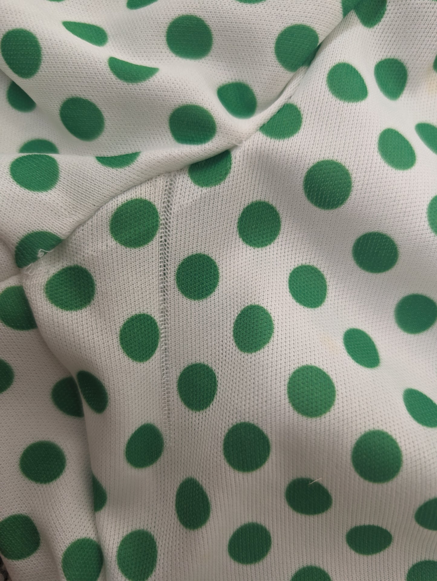 1970s polka dot jumpsuit