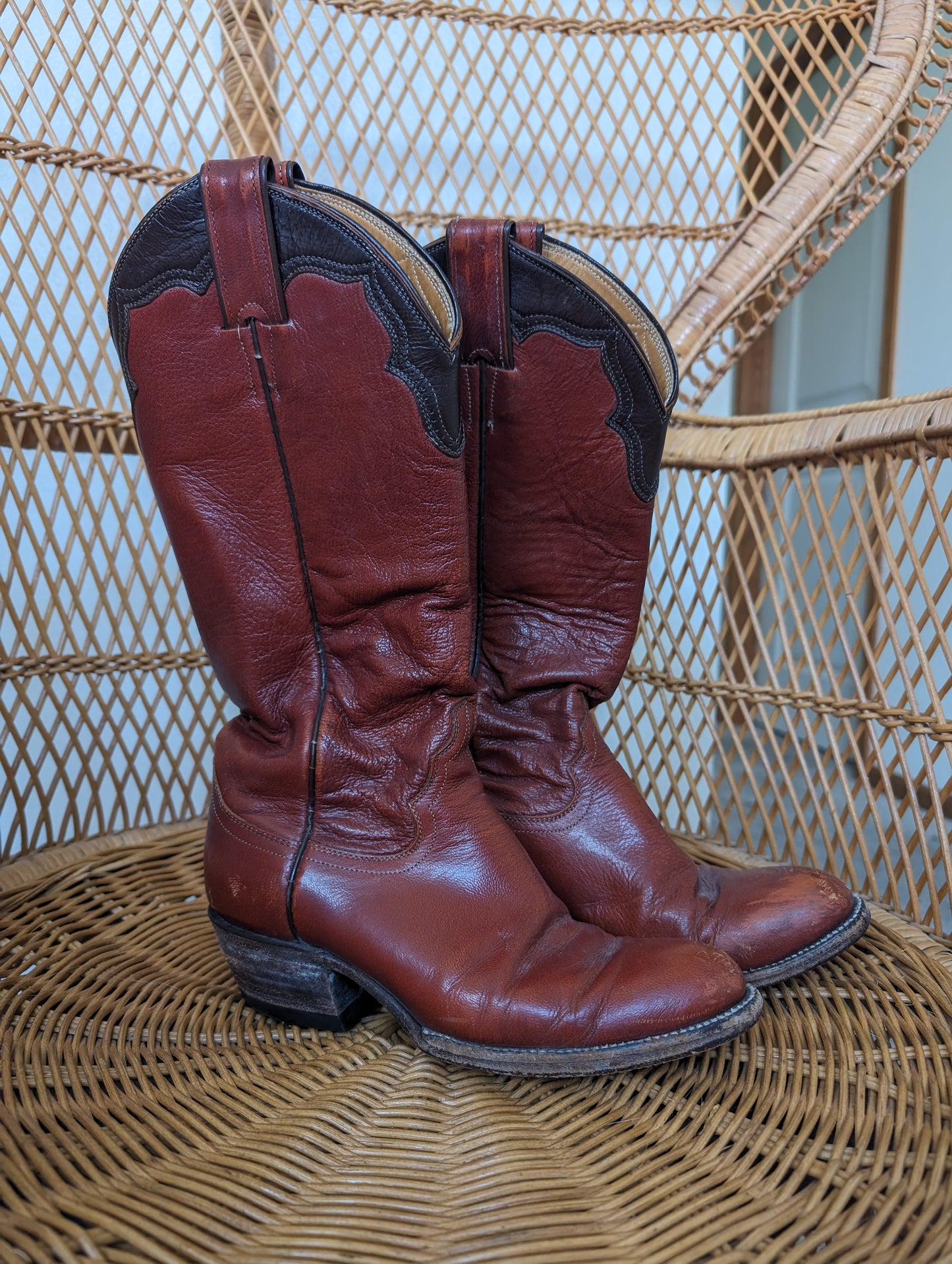 1970s Justin cowboy boots