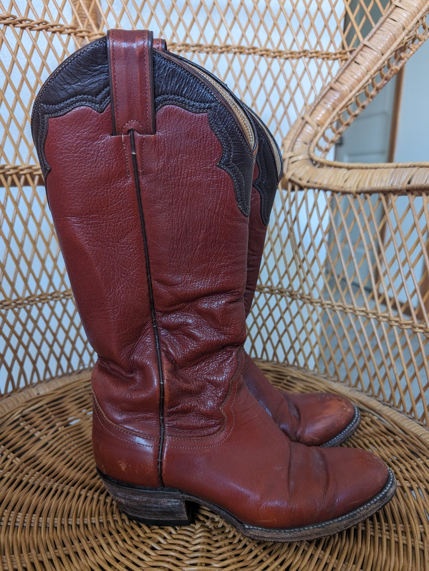 1970s Justin cowboy boots