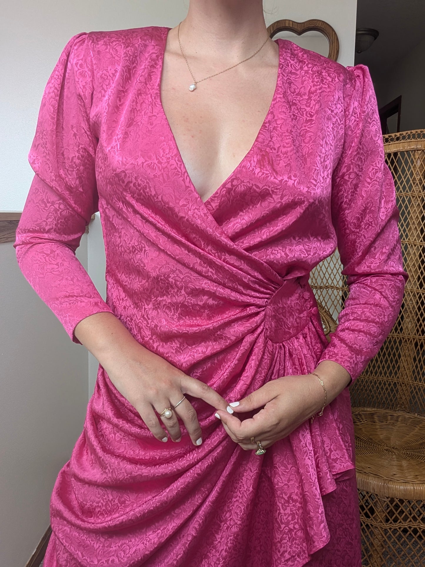 1980s corporate Barbi dress