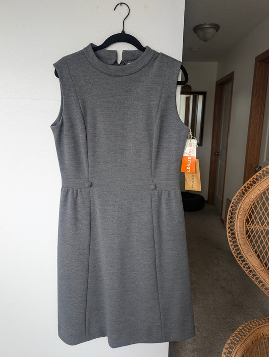 1970s deadstock wool dress