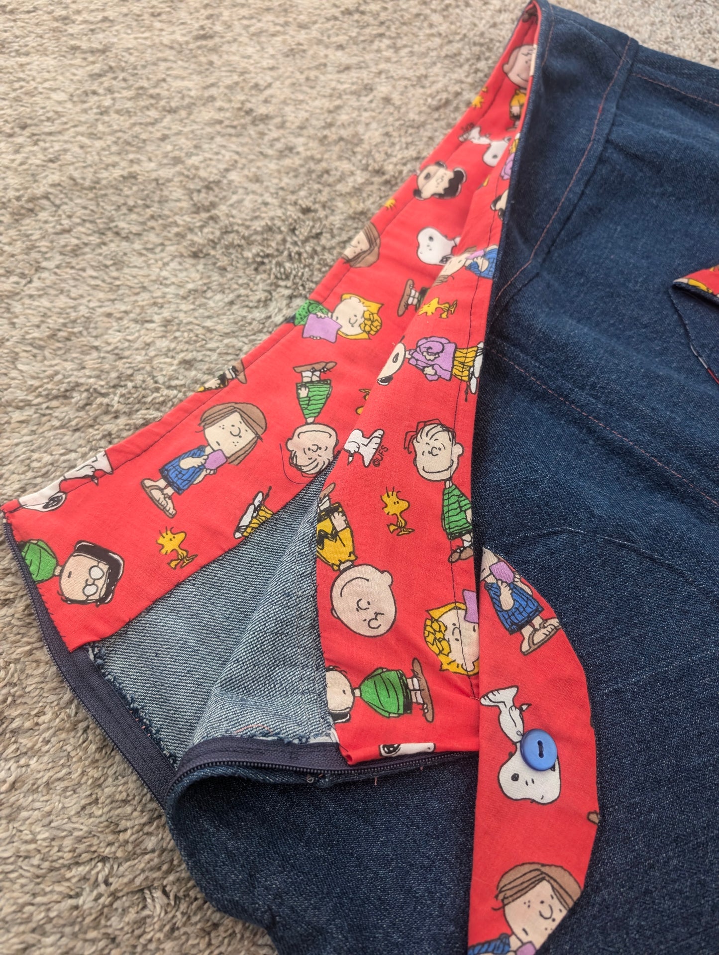 Y2k Peanuts skirt