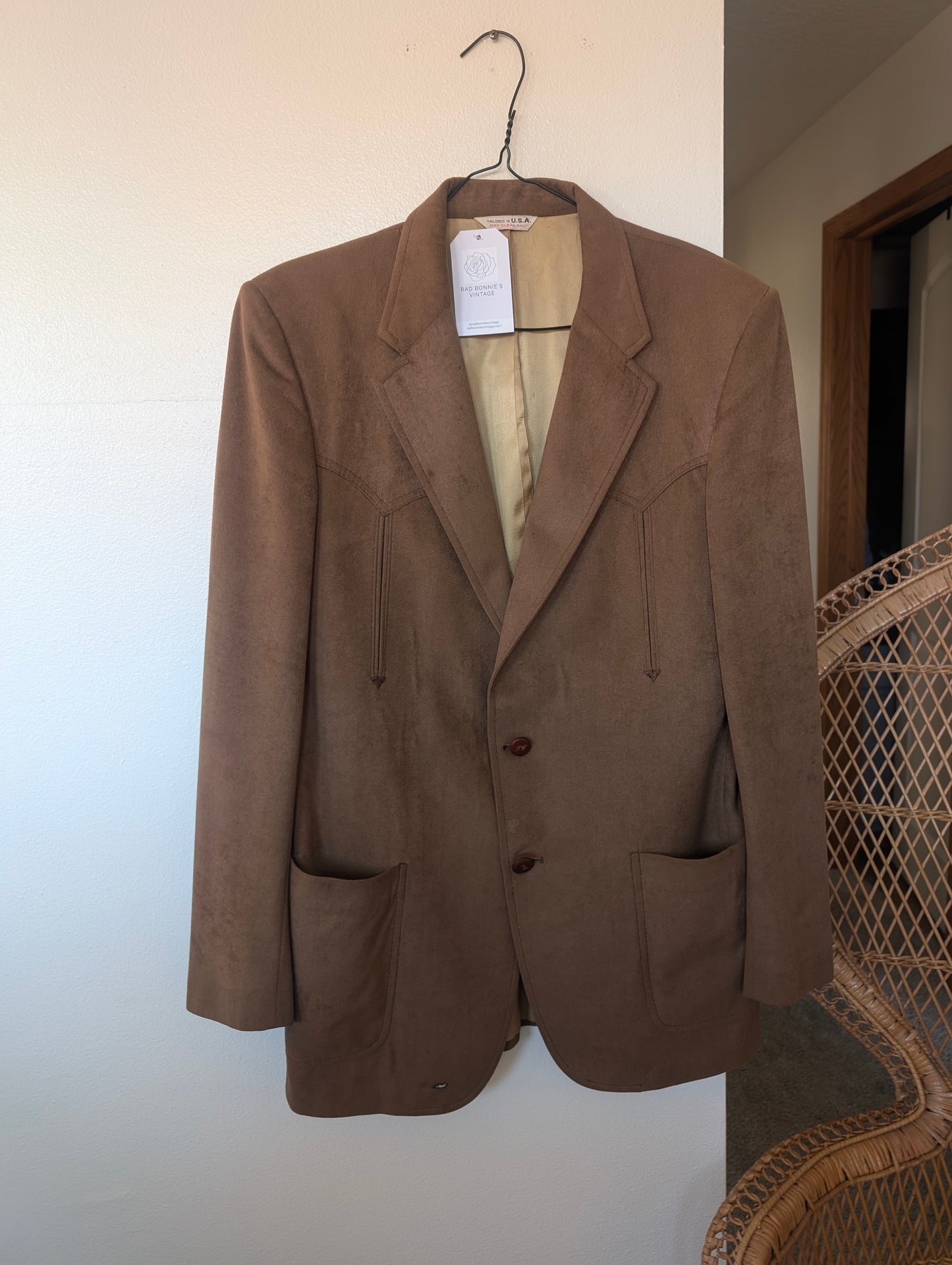 1960s Western blazer