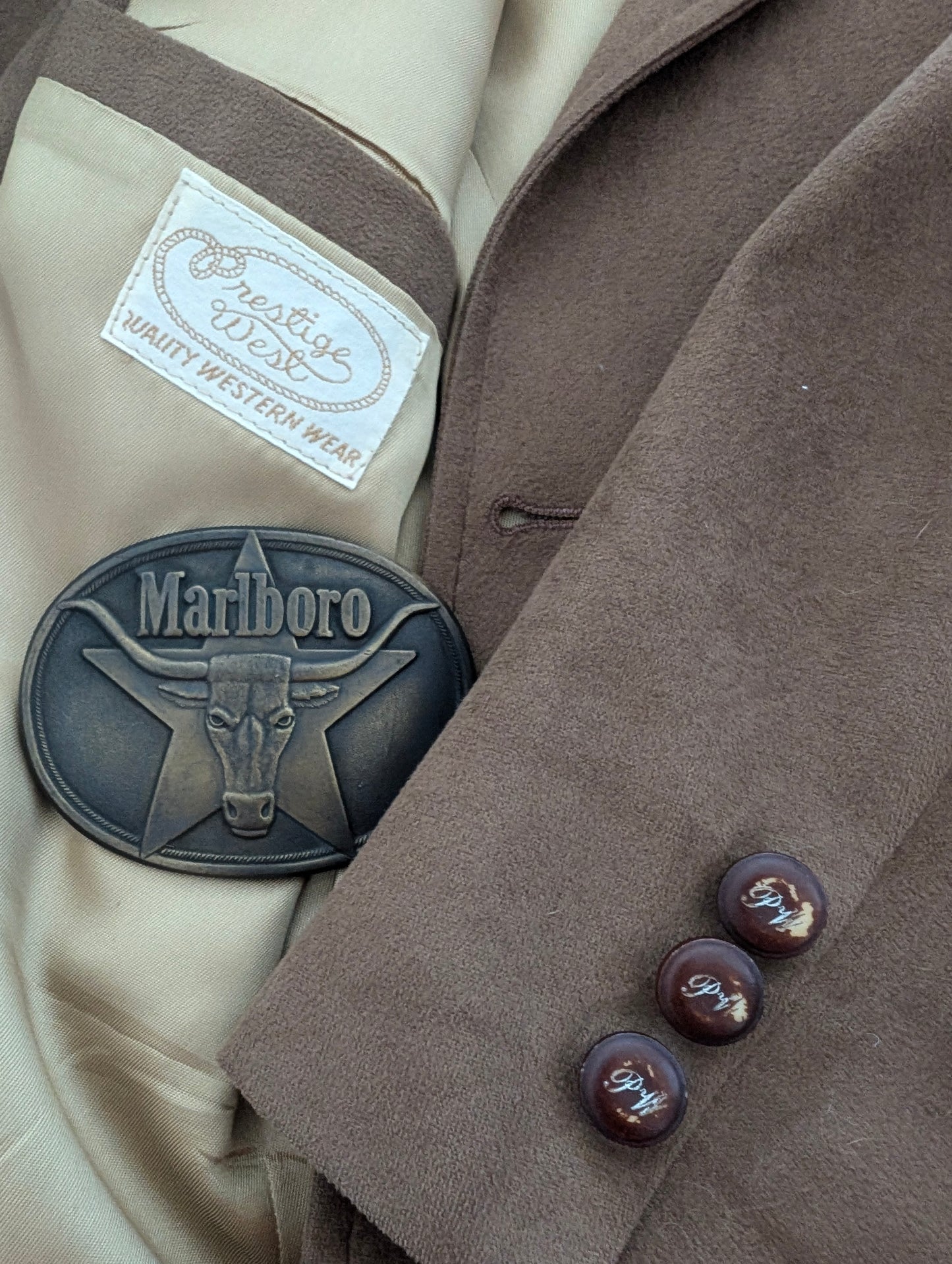 1987 Marlboro belt buckle