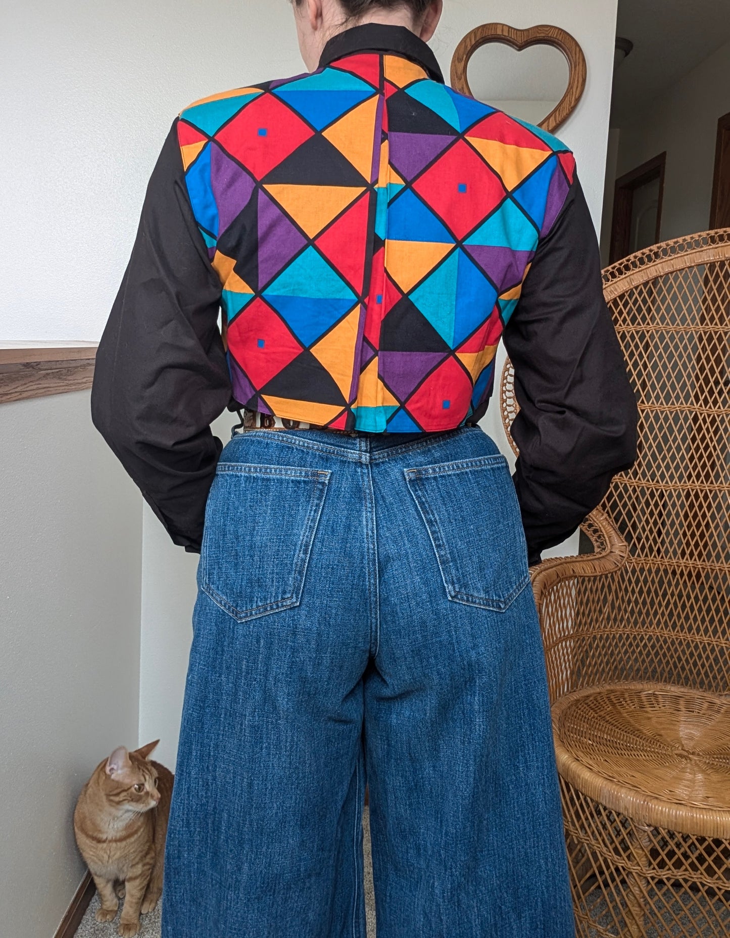 1990s Western Wrangler shirt