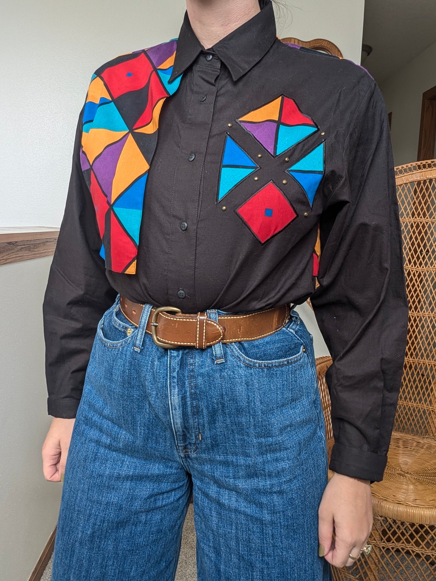 1990s Western Wrangler shirt