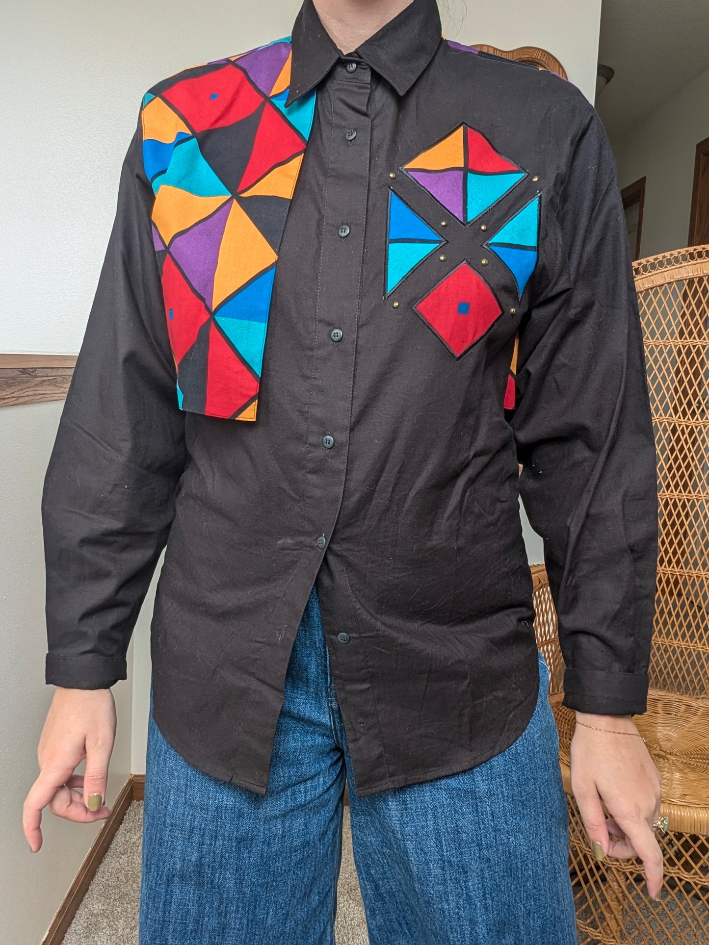 1990s Western Wrangler shirt