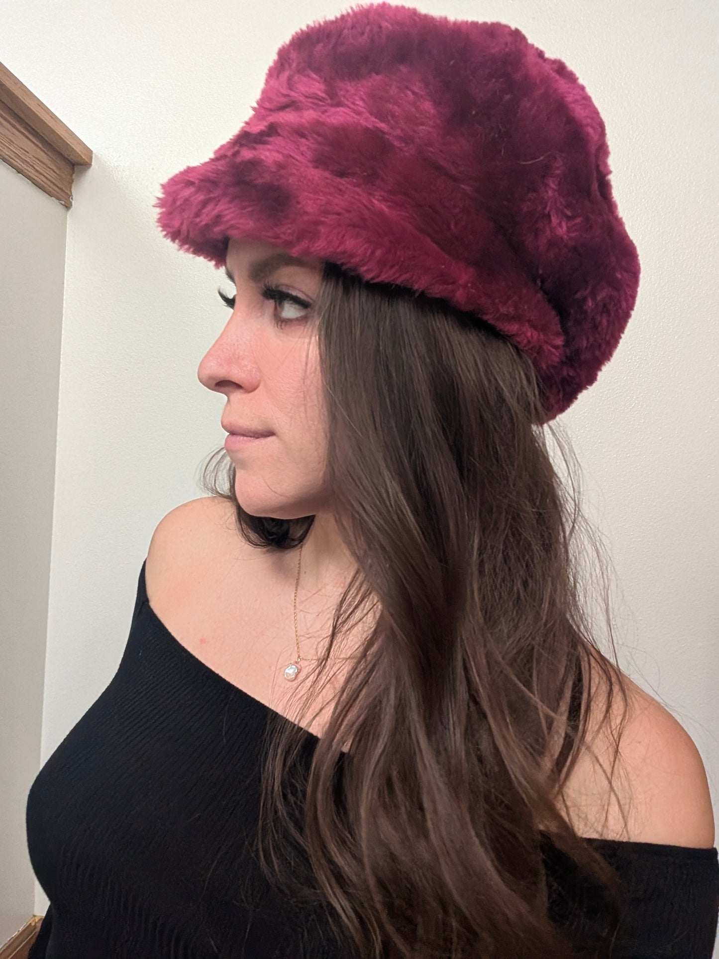 1990s fur hat