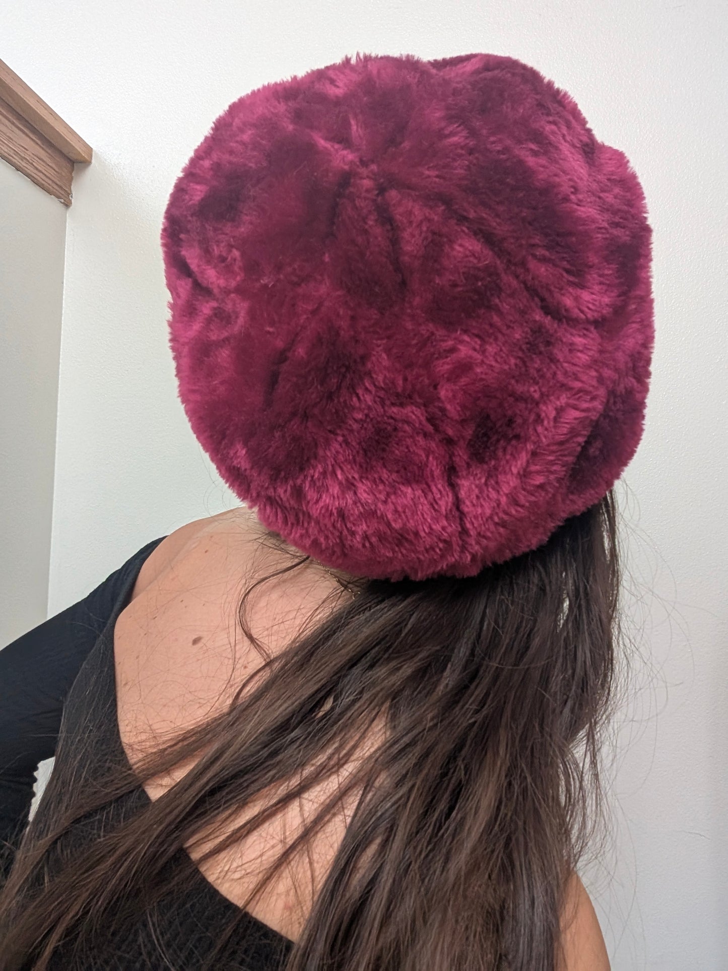 1990s fur hat