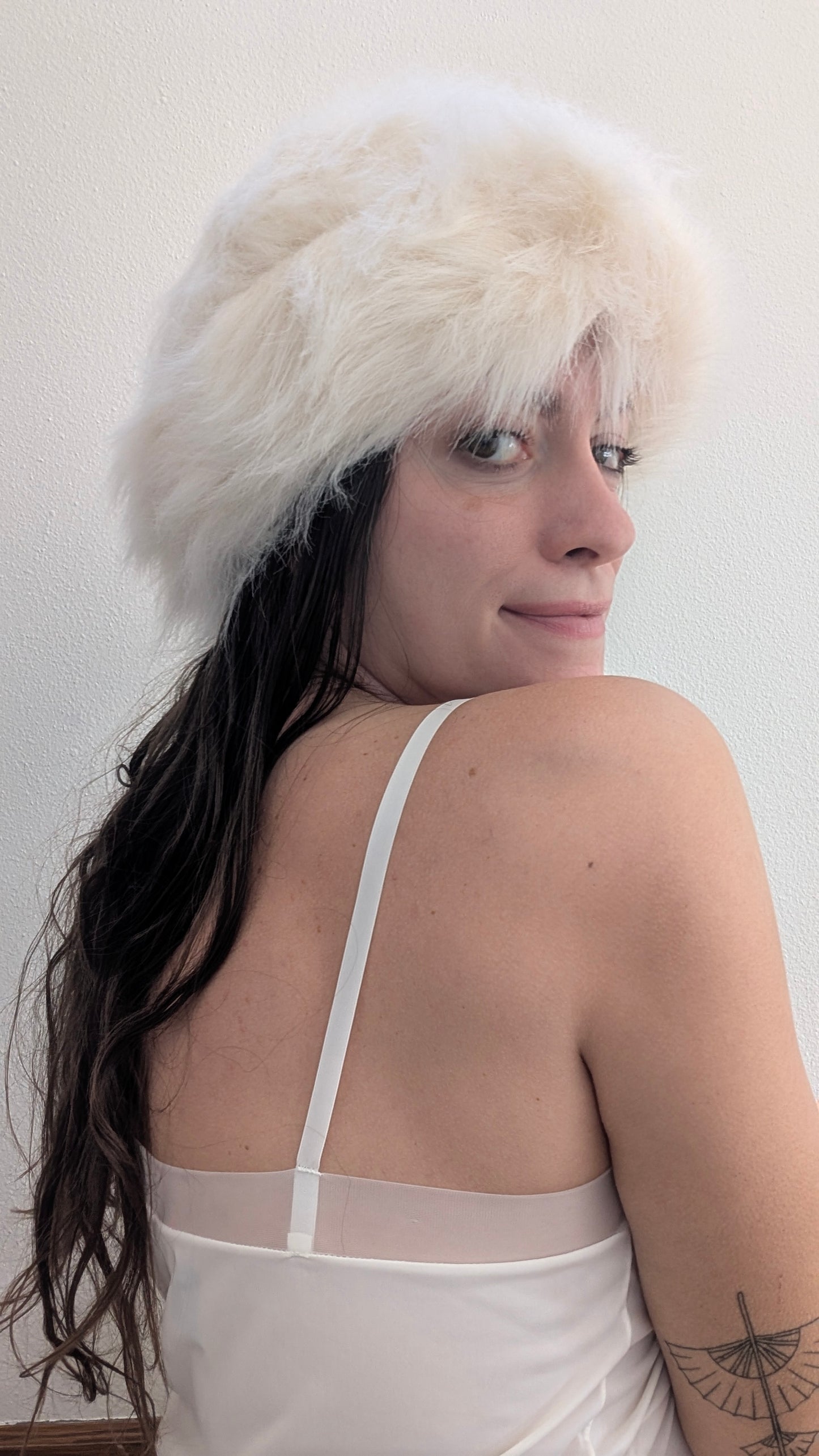 1980s fur hat