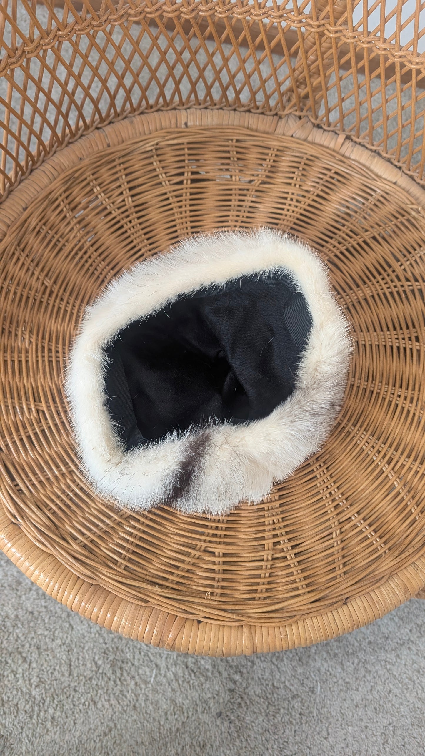 1960s fur hat