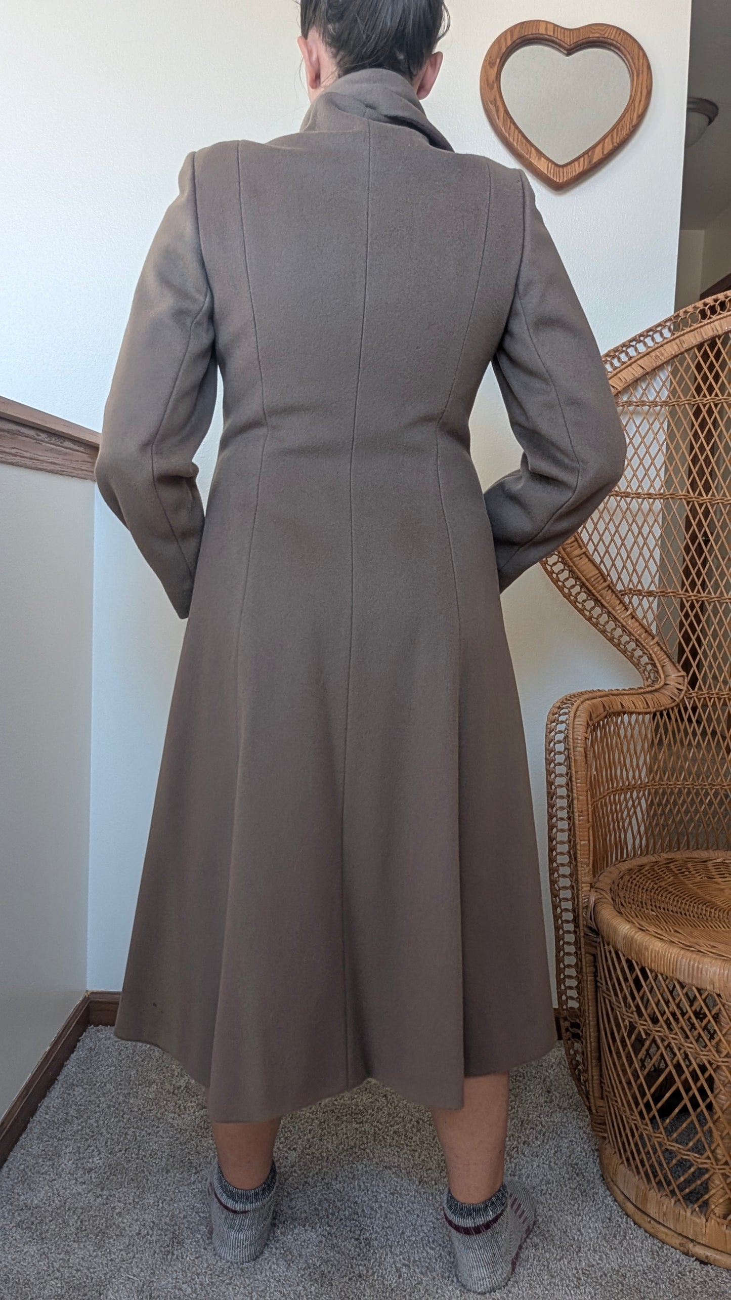 1980s wool coat