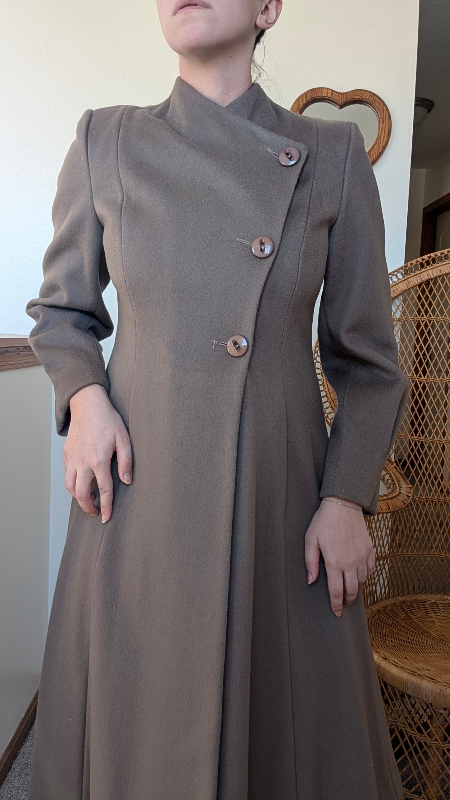 1980s wool coat