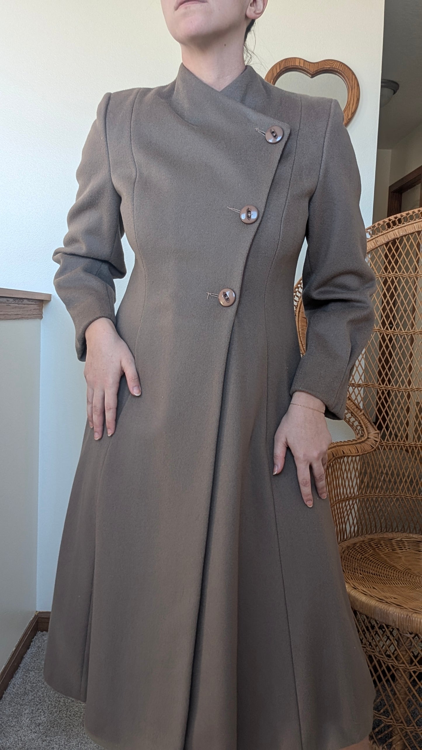 1980s wool coat